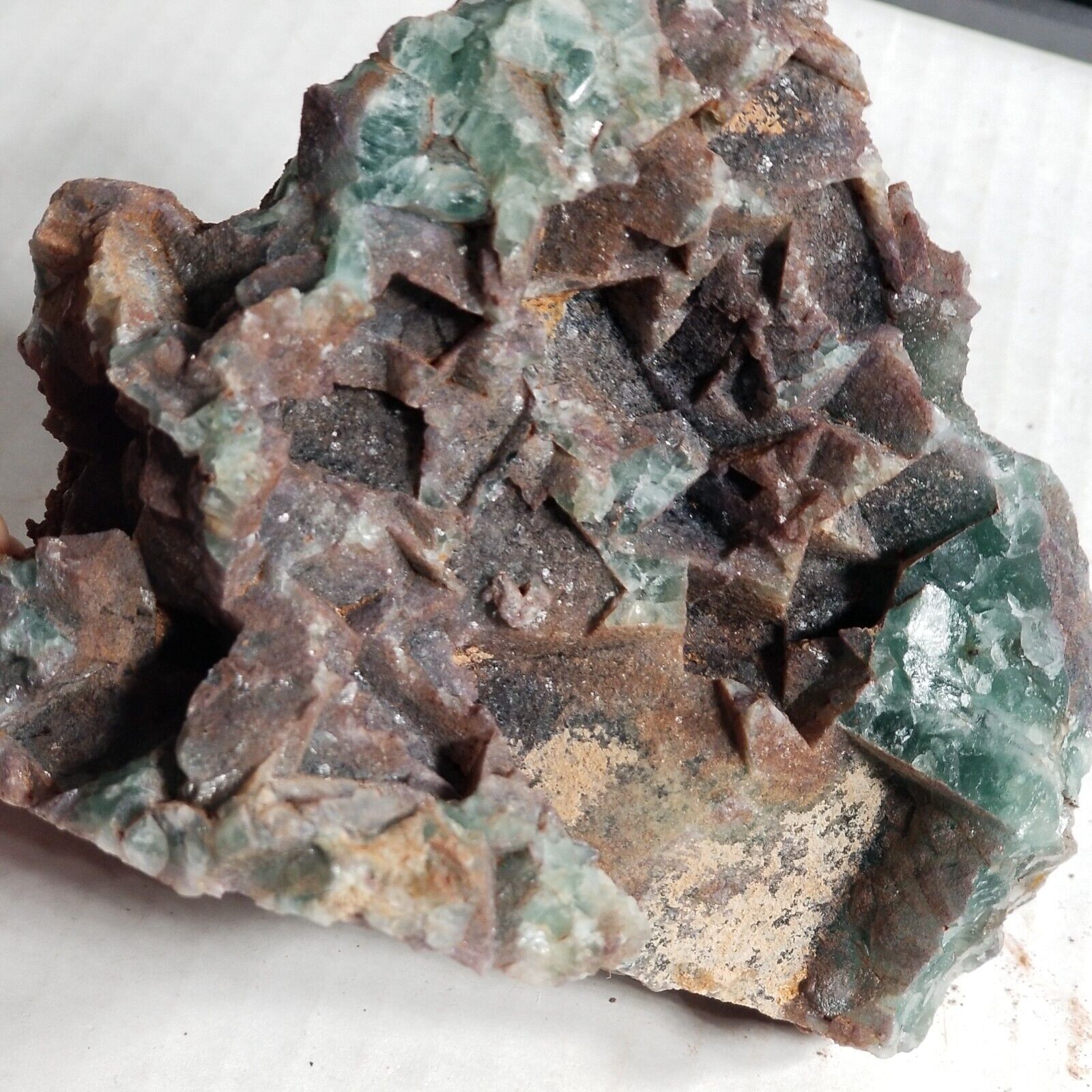 Fluorite, BonneKay Mine, Grants, New Mexico