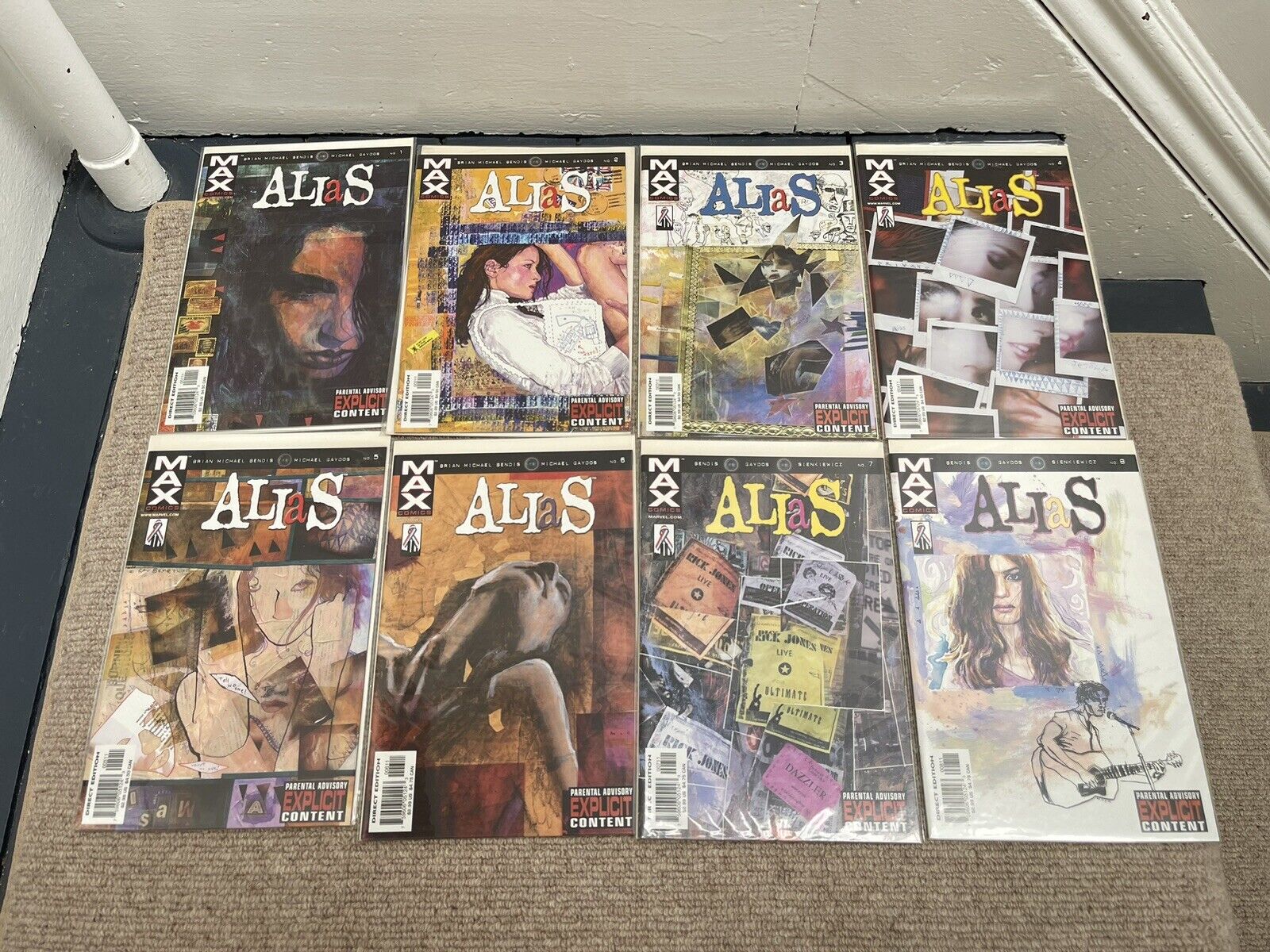 COMPLETE RUN of ALIAS 1-28 A Covers all in NM condition 1st Jessica Jones Bendis