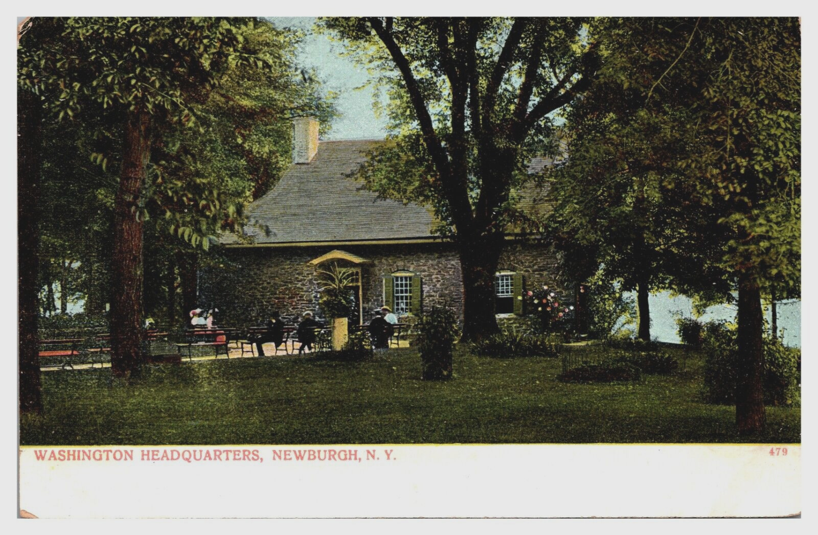 Washington Headquarters Newburgh NY New York Unposted Germany made  Postcard