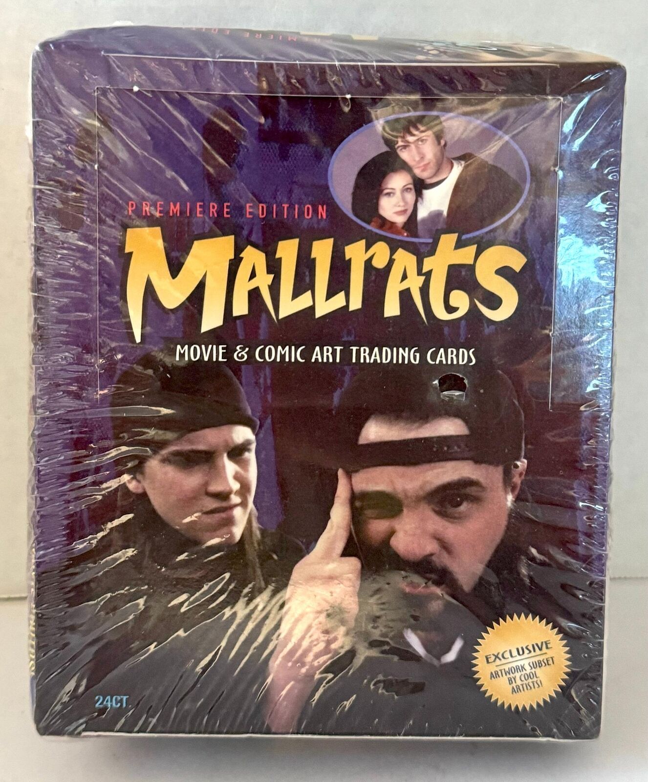 Mallrats Movie Premiere Edition Trading Card Box 24ct by Bacon & Eggs 1995