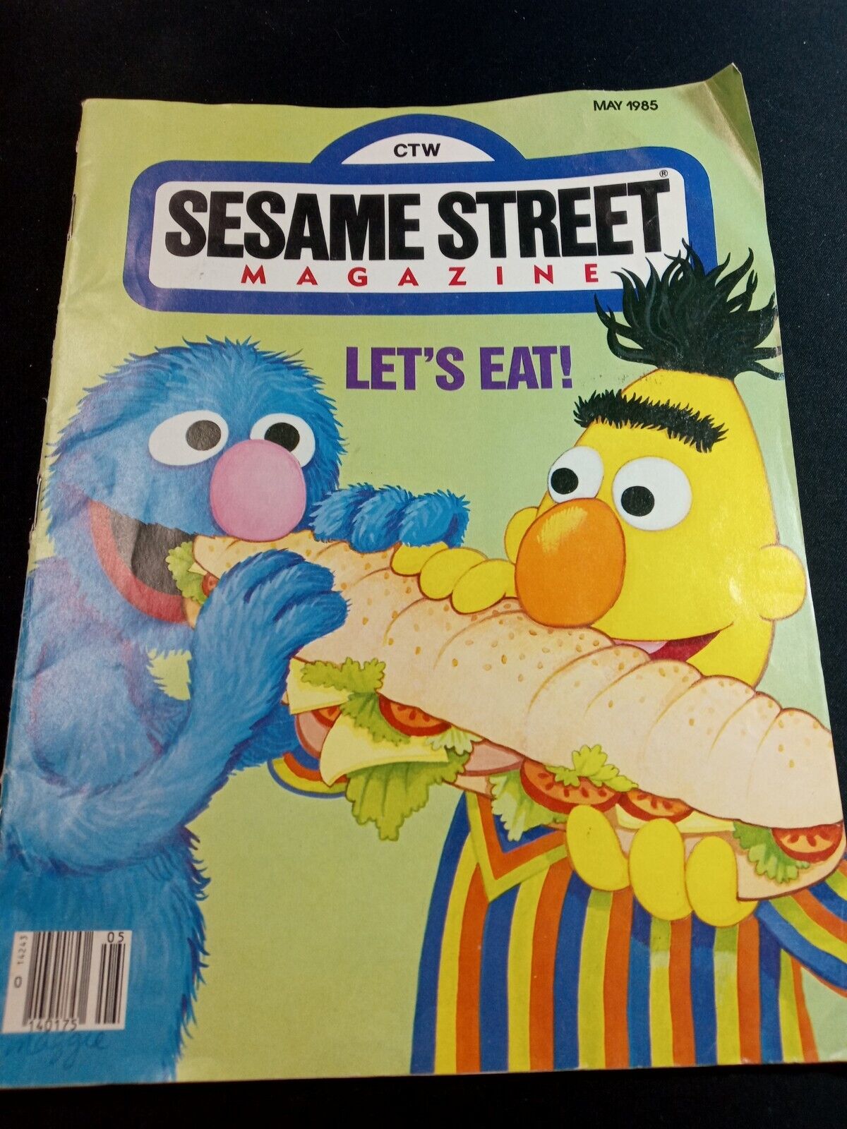 Vintage-Your Choice Original Sesame Street Magazines 1985 & 1986 Versions