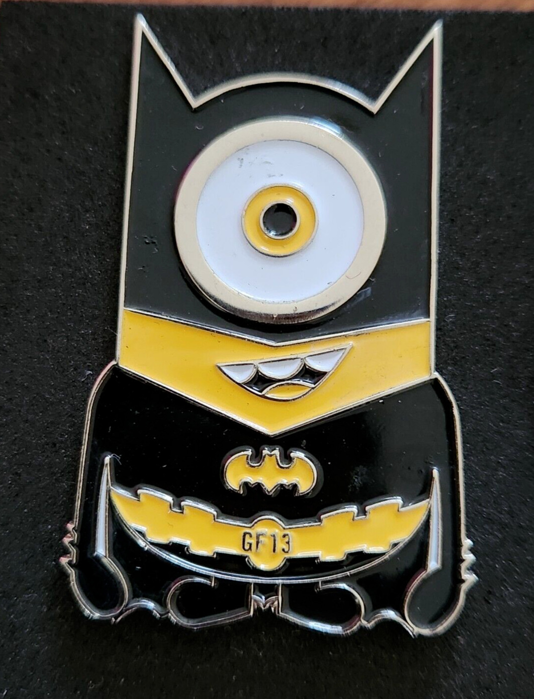 2013 Minion Superhero Batman Destination Imagination DI Trading Pin
