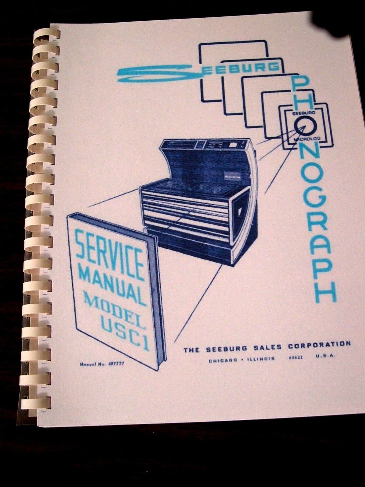 Seeburg USC1 Jukebox Service manual