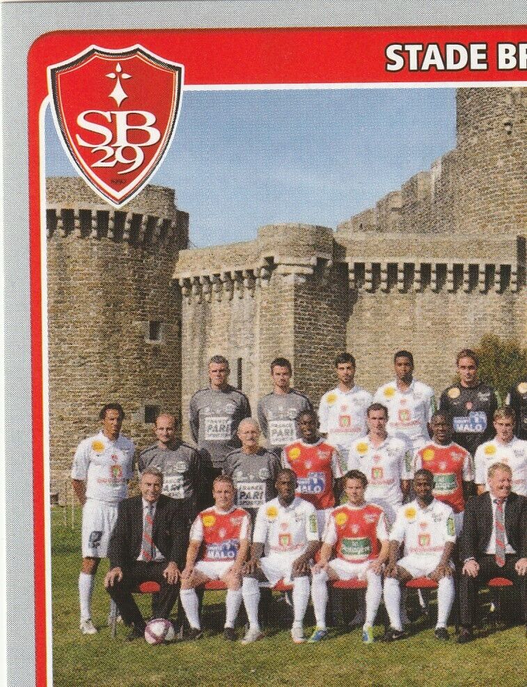 STADE DE BREST 29 - IMAGE STICKERS PANINI - FOOT 2011 2012 - Choose from