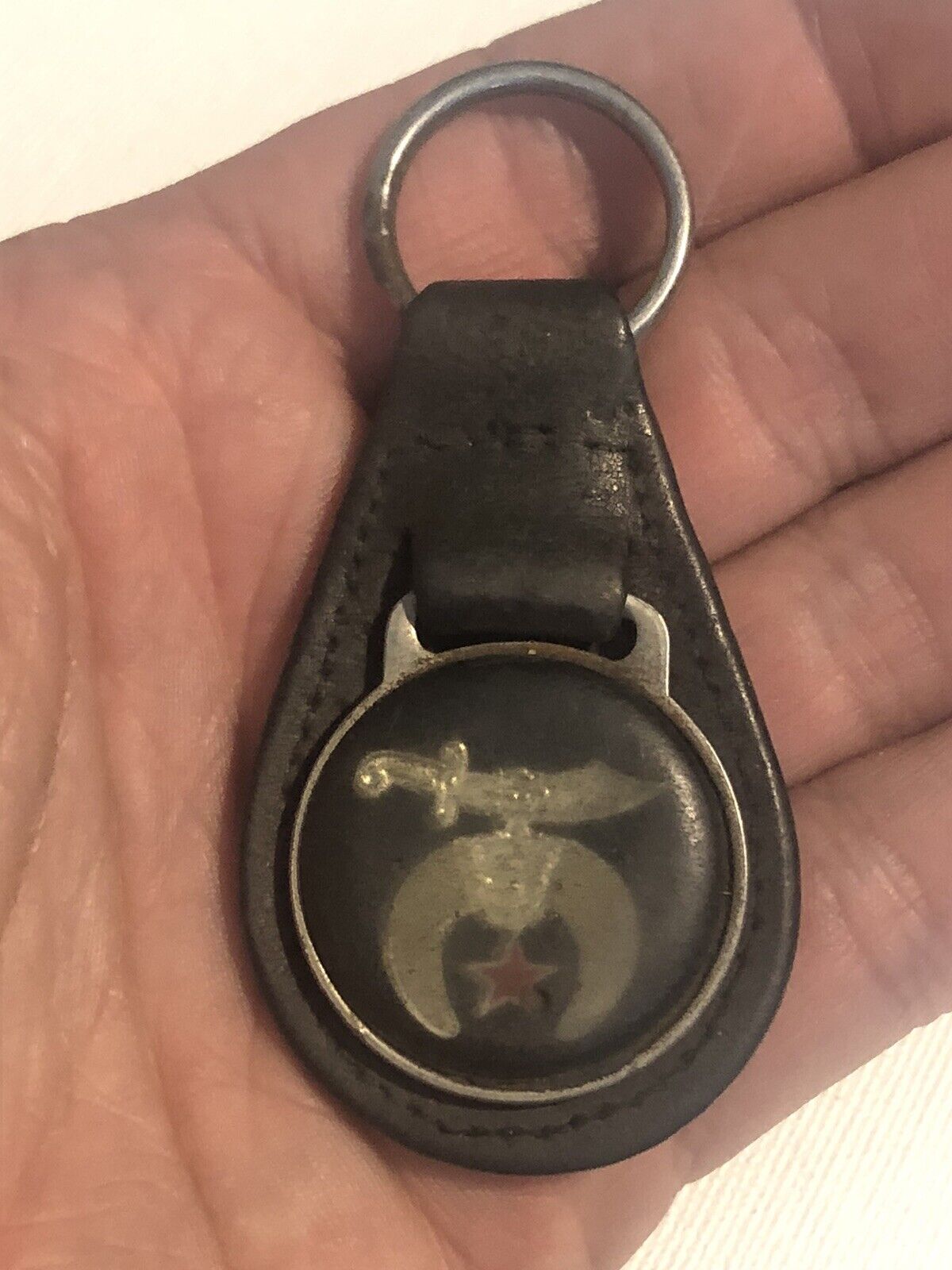 Vintage Shriners Shriner Key FOB Keychain Key Ring