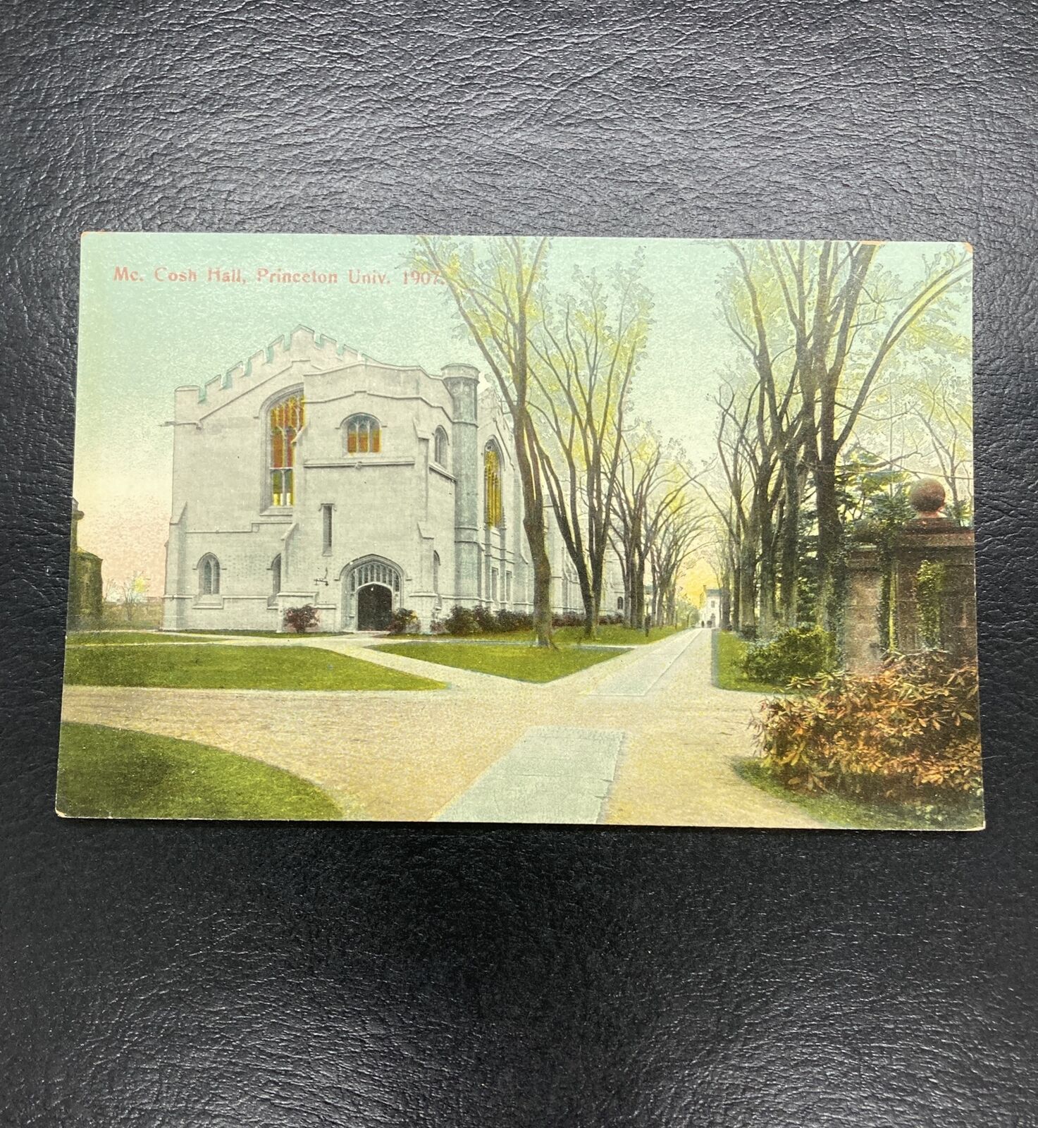 Postcard Mc Cosh Hall Princeton Univ. NJ , 1907 / Rare Postcard