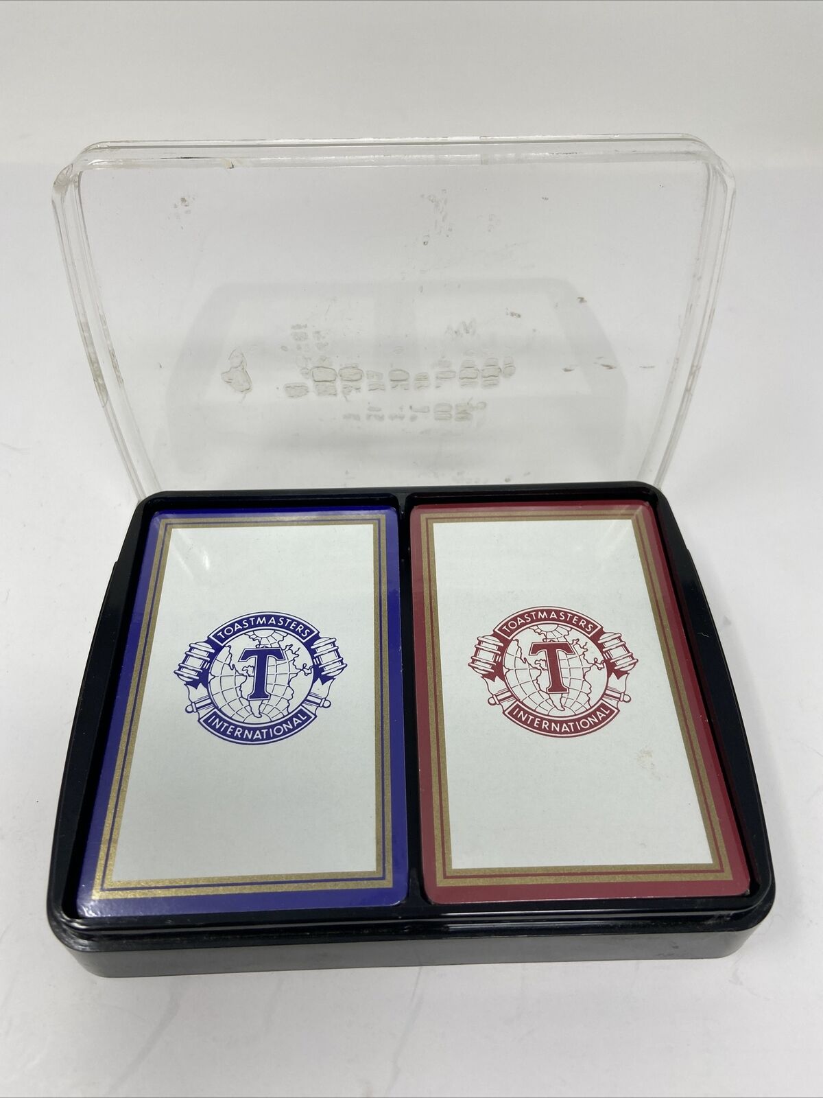 Vintage Toastmaster International United States Playing Card Co in Case