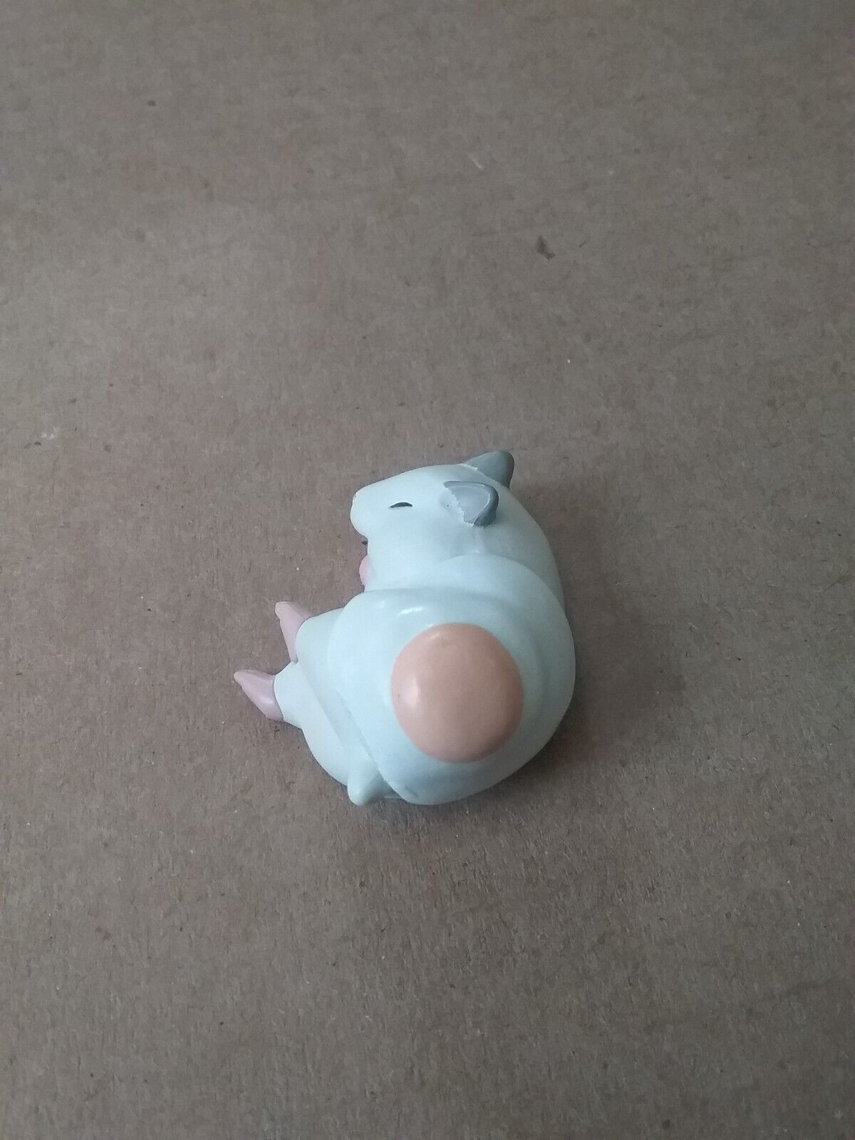 RARE Trading Figure Goodnight White Ham And Egg 2 Kinkuma Hamster Toy