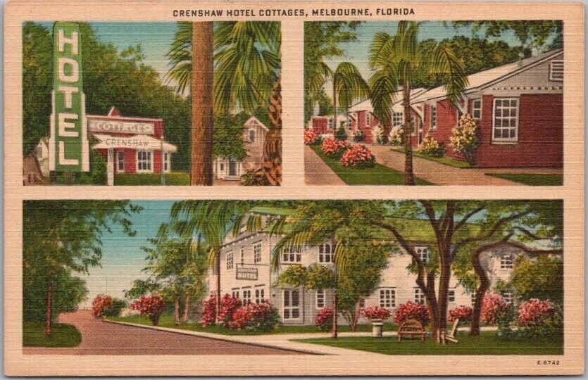 MELBOURNE, Florida Postcard \