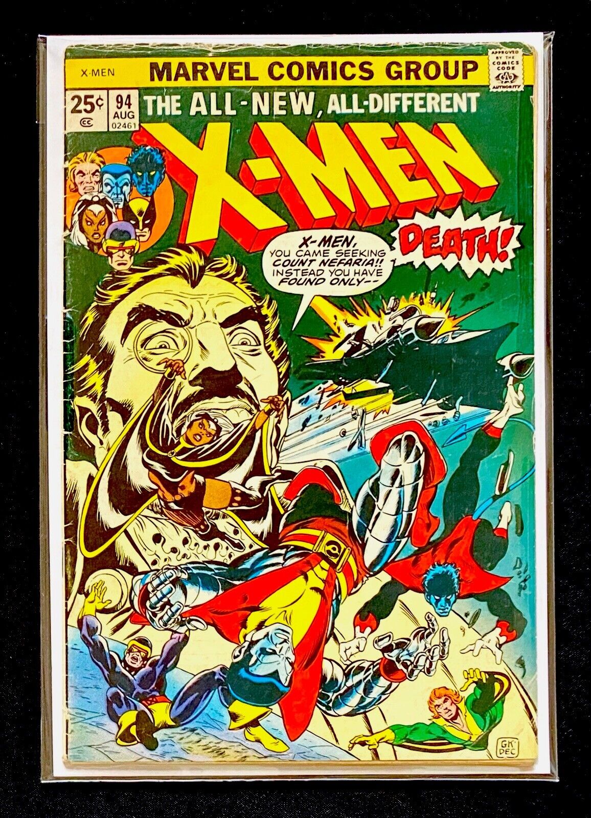X-Men 94 - 1st Chris Claremont Issue 2nd App New X-Men Team (1975) Marvel Comics