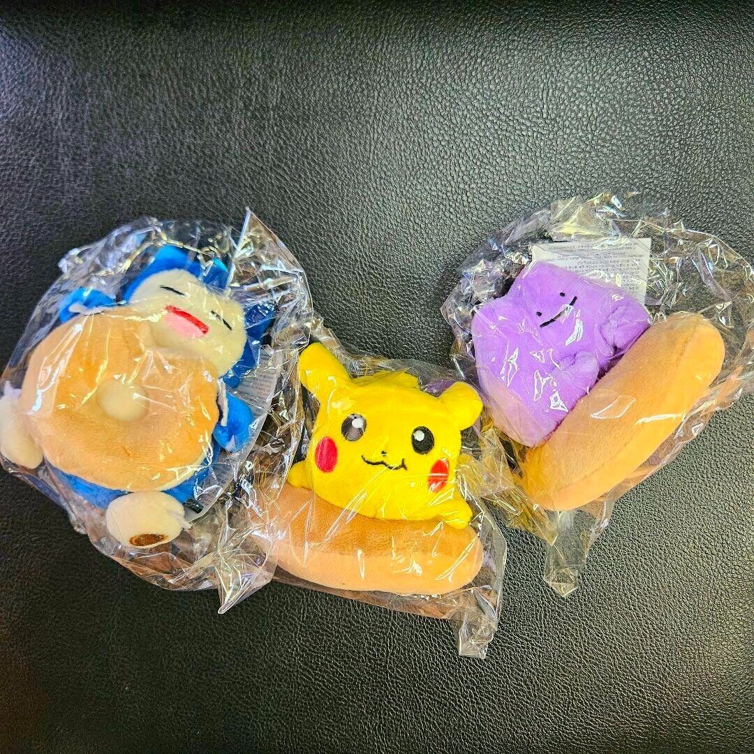 Pokemon Krispy Kreme Donut Pikachu Metamon Snorlax 3 Types Set Korea Limited