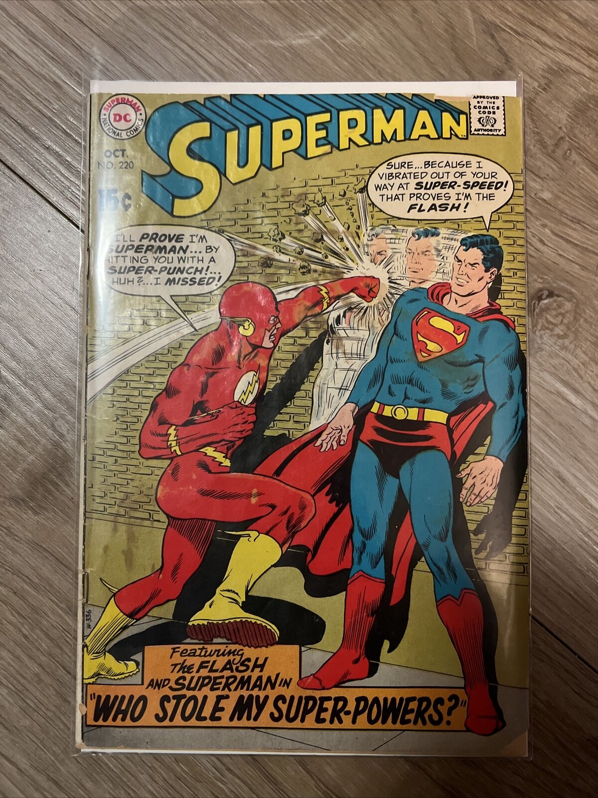 Superman And The Flash #220 (DC Comics October 1969)