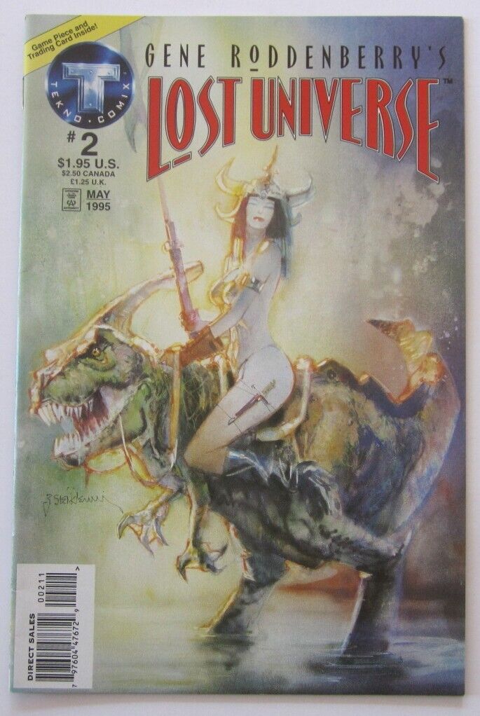 Gene Roddenberry\'s Lost Universe Comics #2 Tekno Comix (1995)