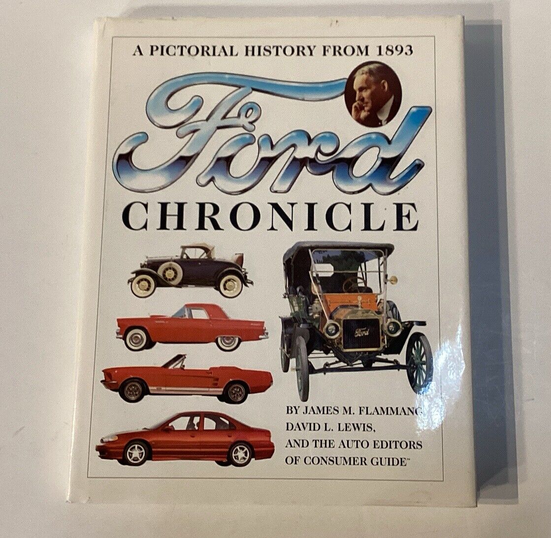 FORD CHRONICLE -  1893-1997 Vintage Cars Automobile Photos Hardcover Dustjacket