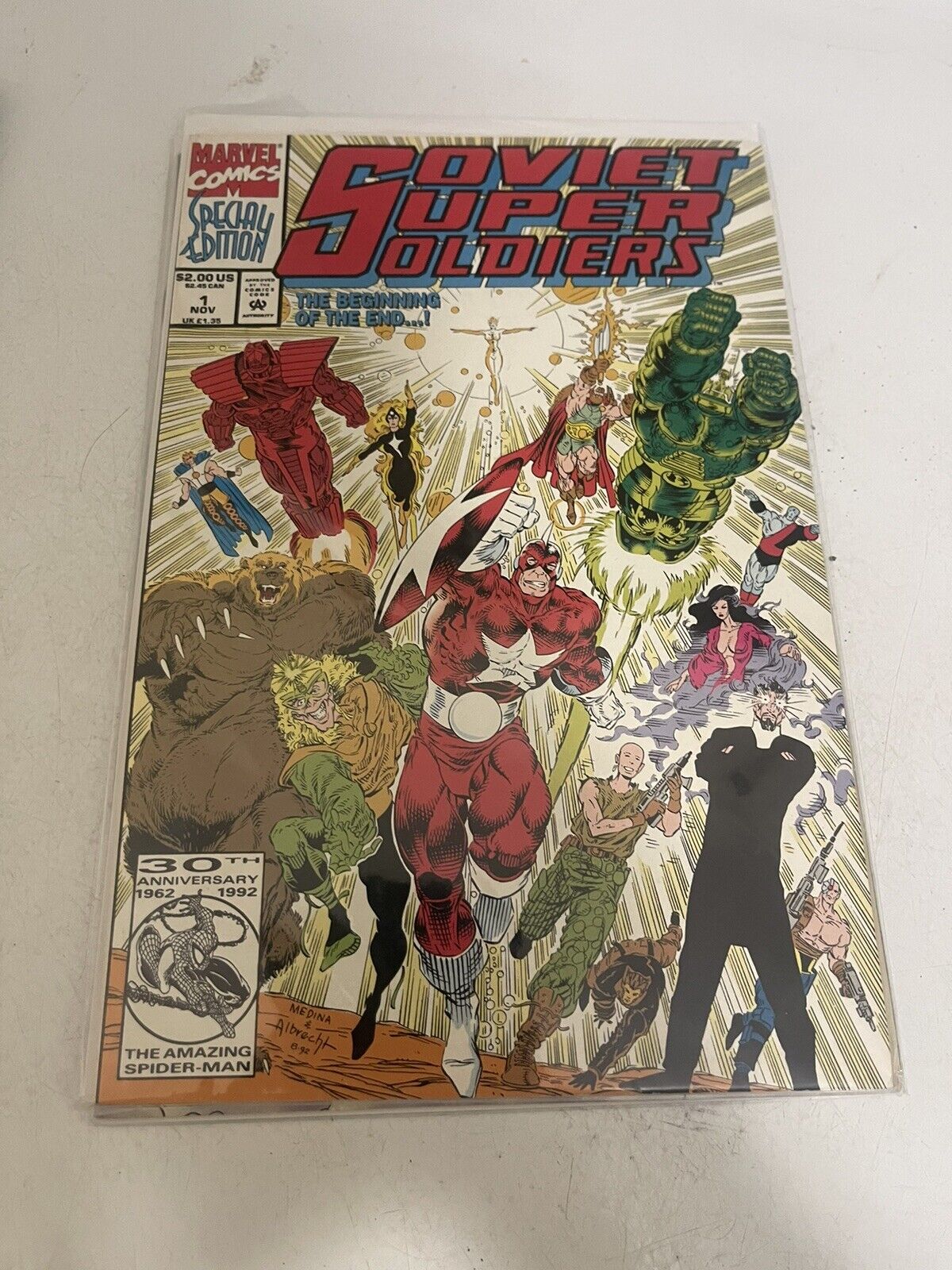 Soviet Super Soldiers #1 Marvel Comics Book