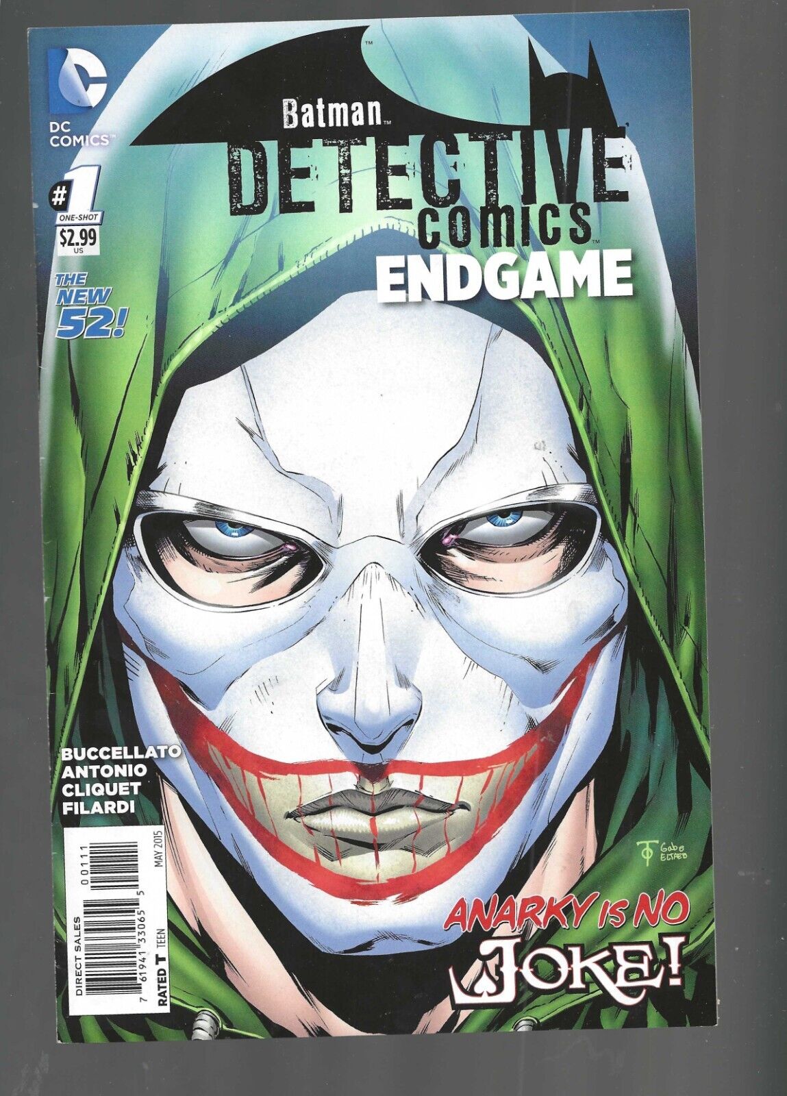 2015 DC-Batman Detective Endgame-One Shot #1-The Beginning-Cover-Gabe Eltaeb-NM