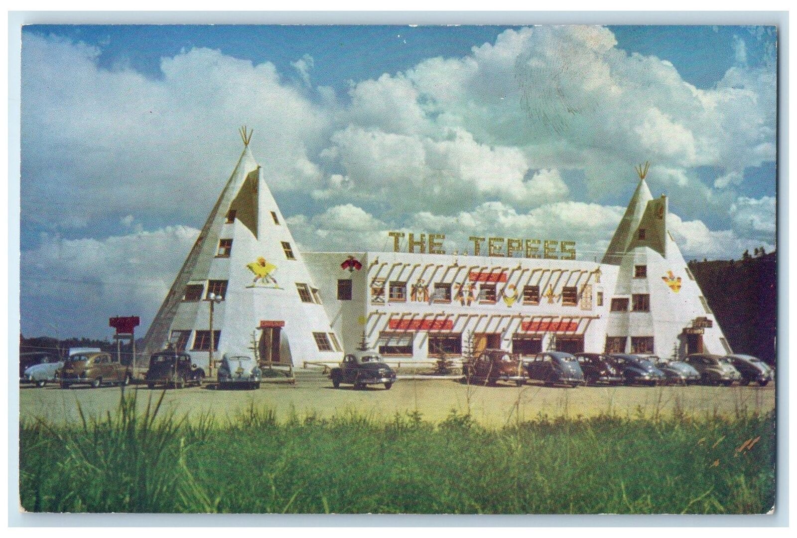 c1960\'s The Tepee Curio Store Bergen Park Junction Golden Colorado CO Postcard