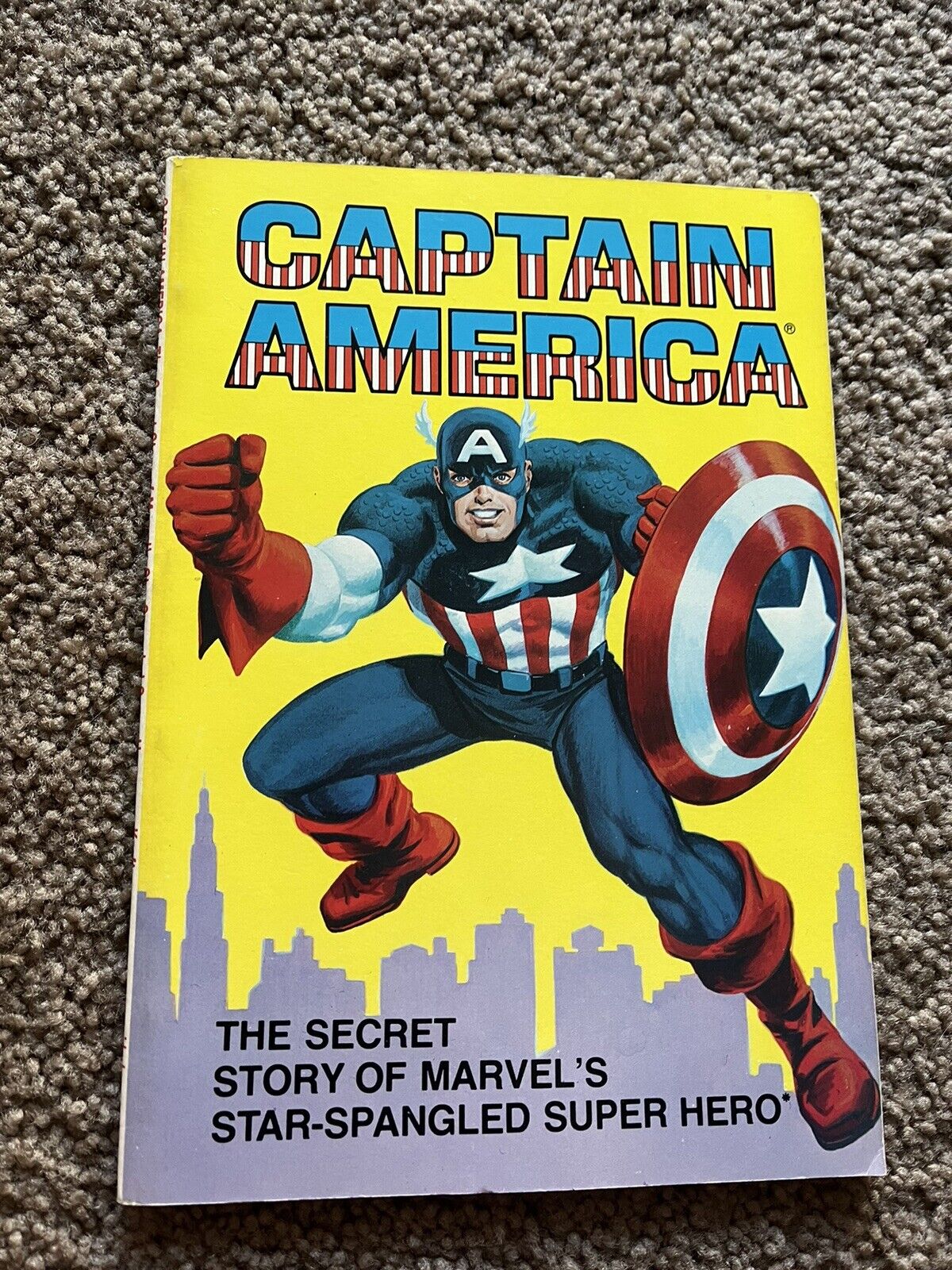 Captain America Marvel Ideals Softcover Paperback HIGH GRADE 1981