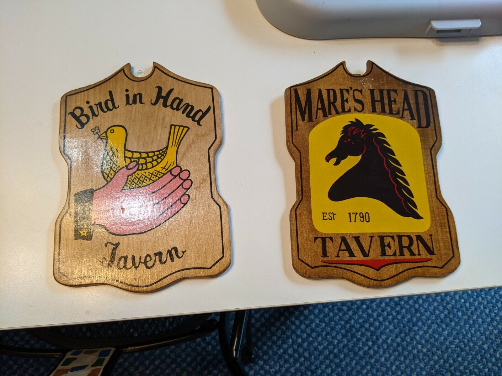 Vintage Tavern Signs (2) 8\