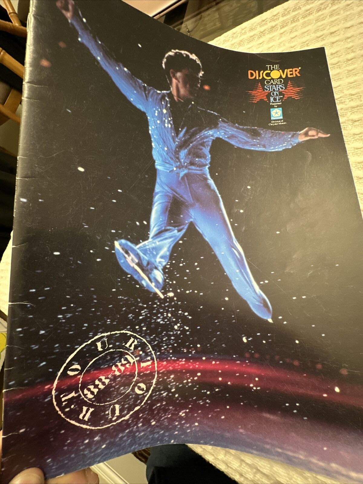 Vintage (Stars on Ice) Program Souvenir 1988-89 Discover Card