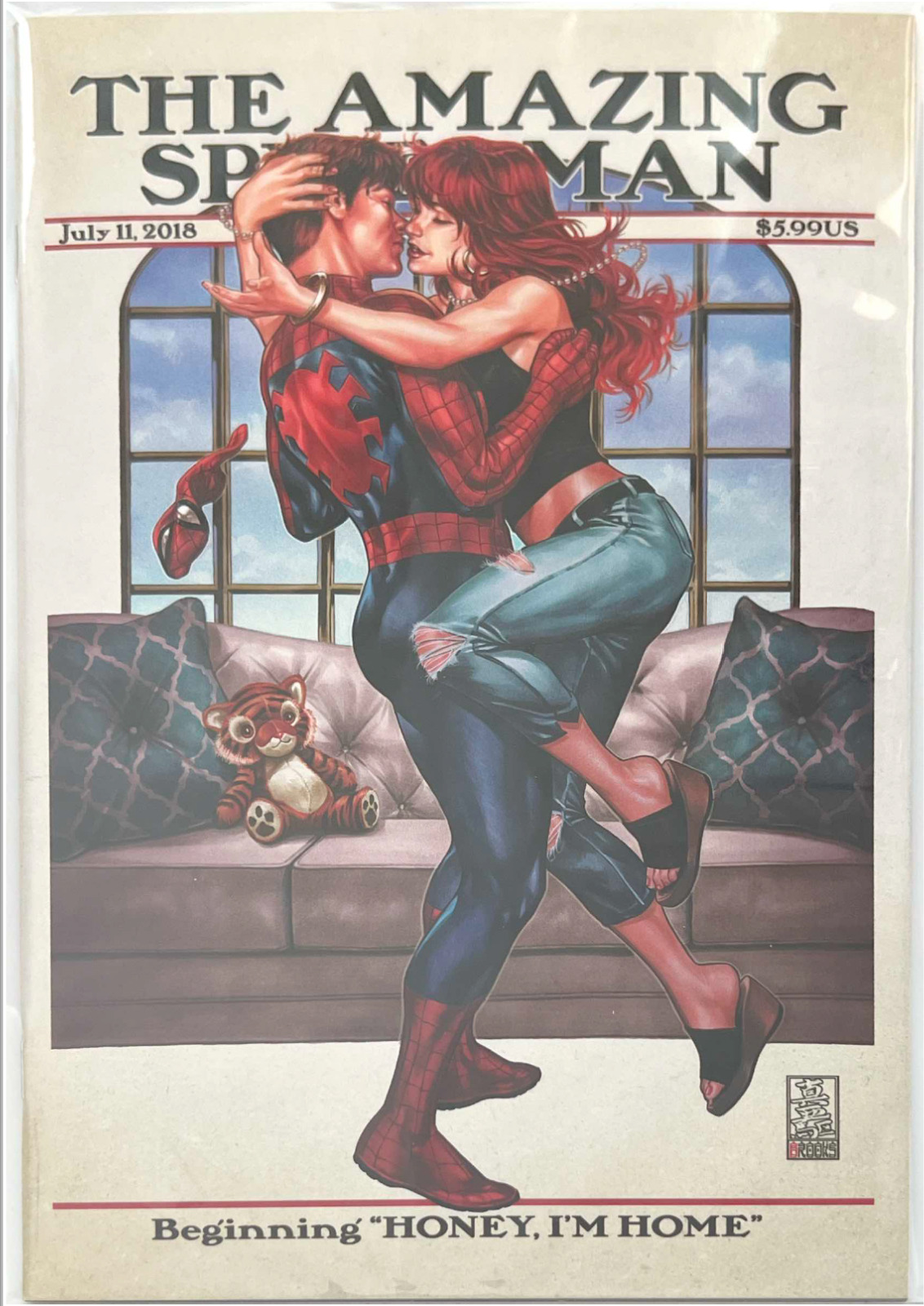 Amazing Spider-Man #1 (Brooks Variant Cover E)