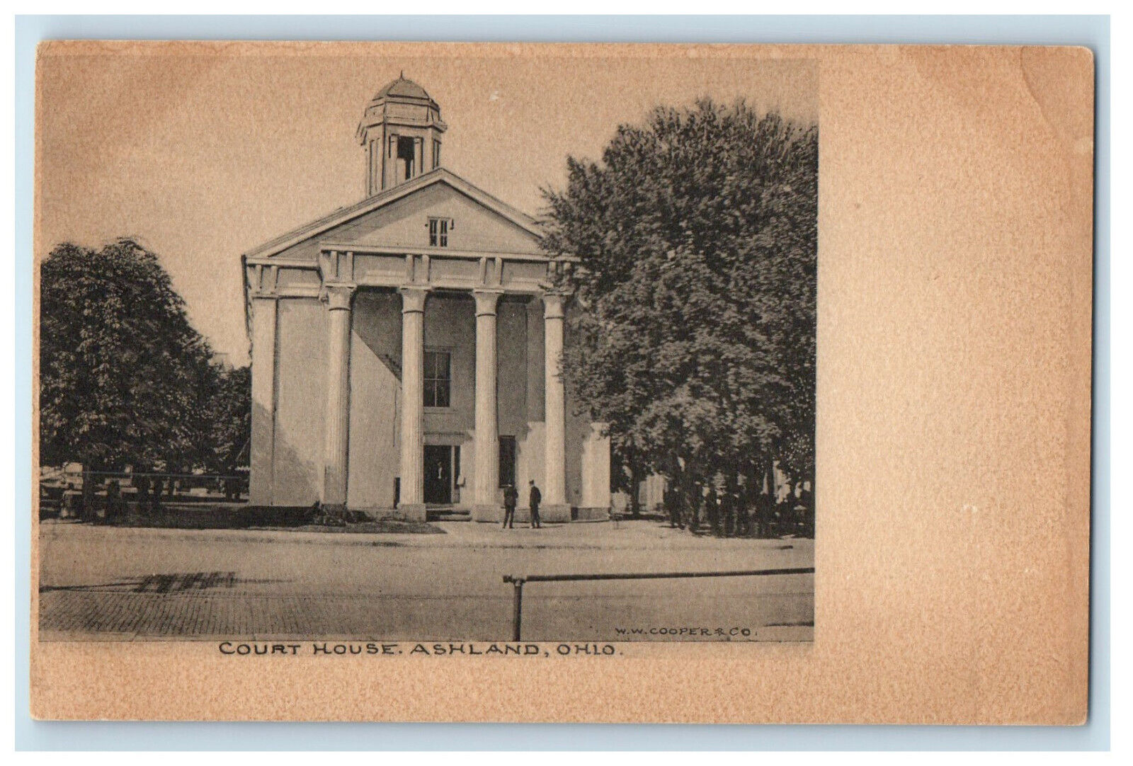 c1905 Court House, Ashland Ohio OH Unposted WW Cooper & Co. Postcard