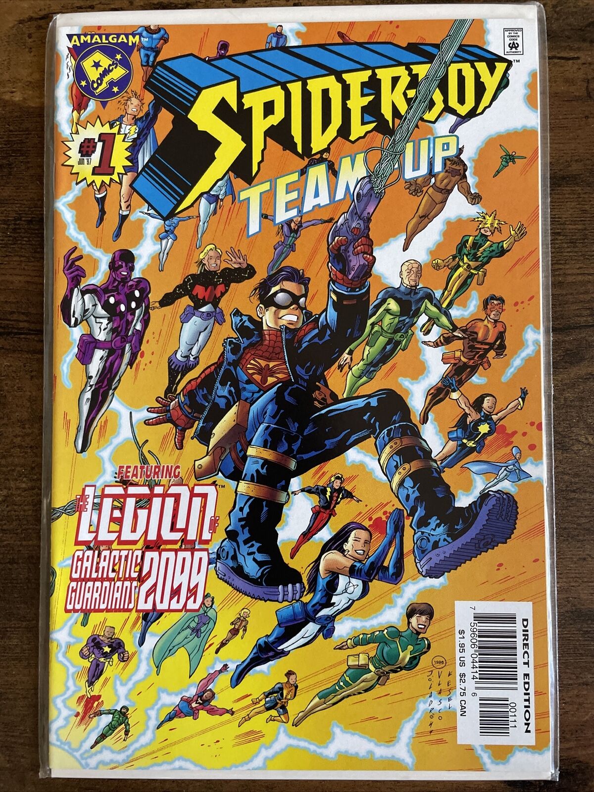 Spider-Boy Team Up #1 1997 One-Shot Amalgam Comics