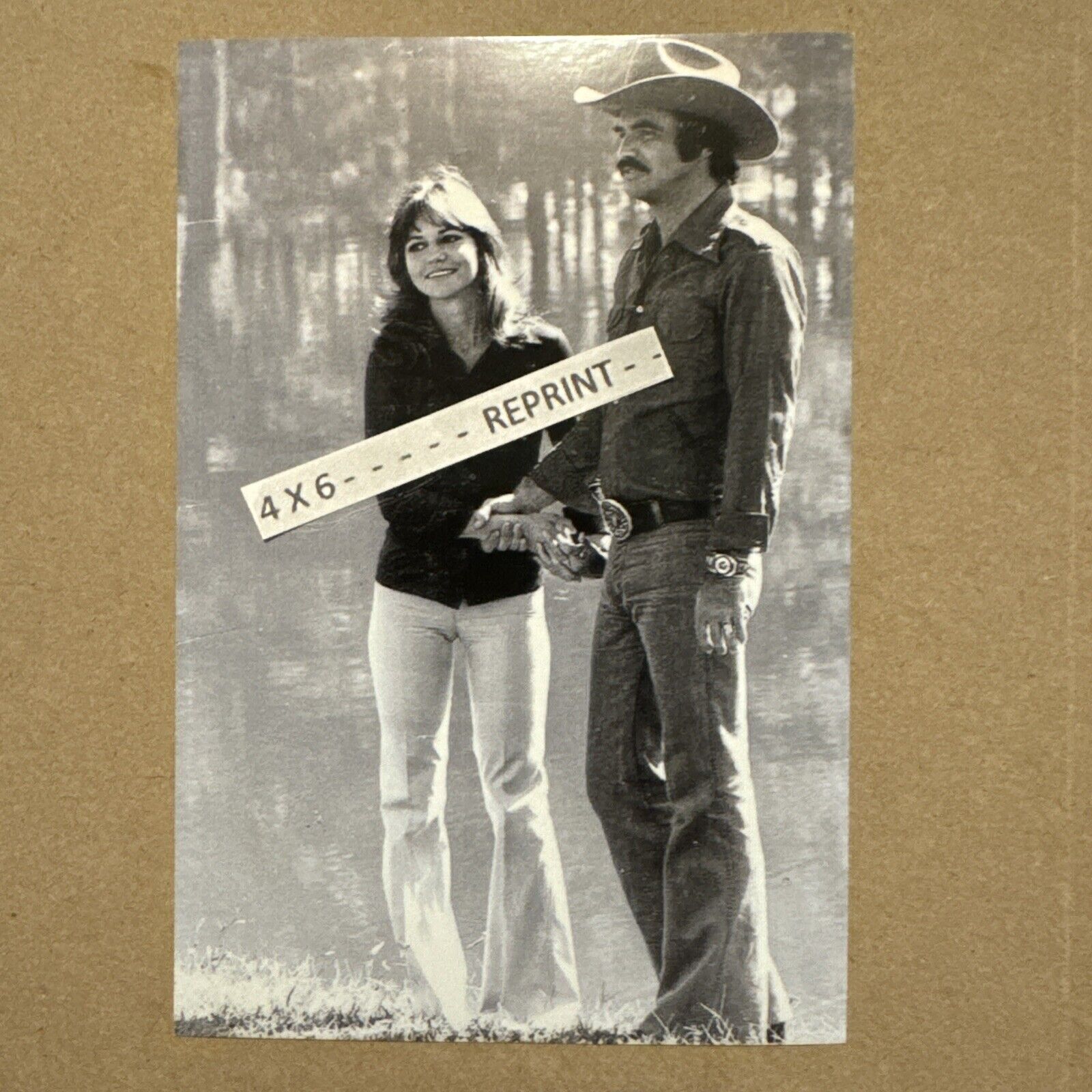 Sally Field And Burt Reynolds ￼….4 X 6  Photo