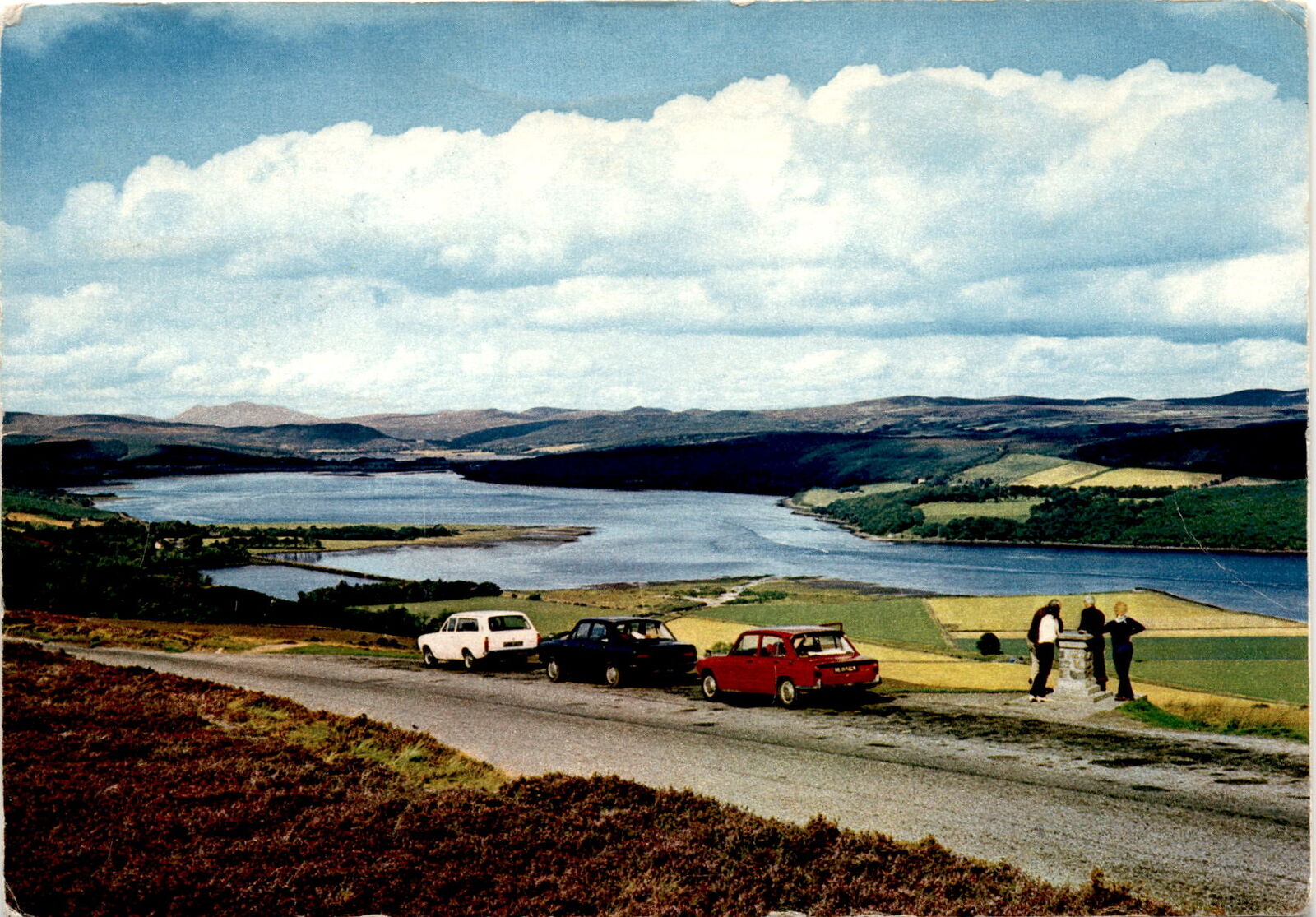 Dornoch Firth, Ross-shire, Scotland, Struie Hill, Evanton,  Postcard