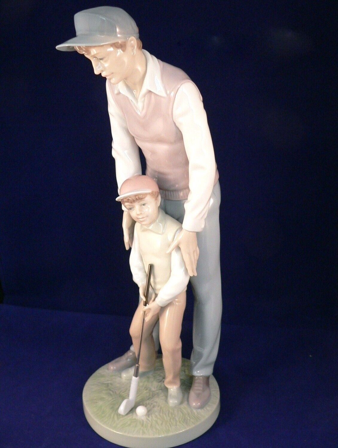 LLADRO 6609 LIKE FATHER, LIKE SON. MINT CONDITION