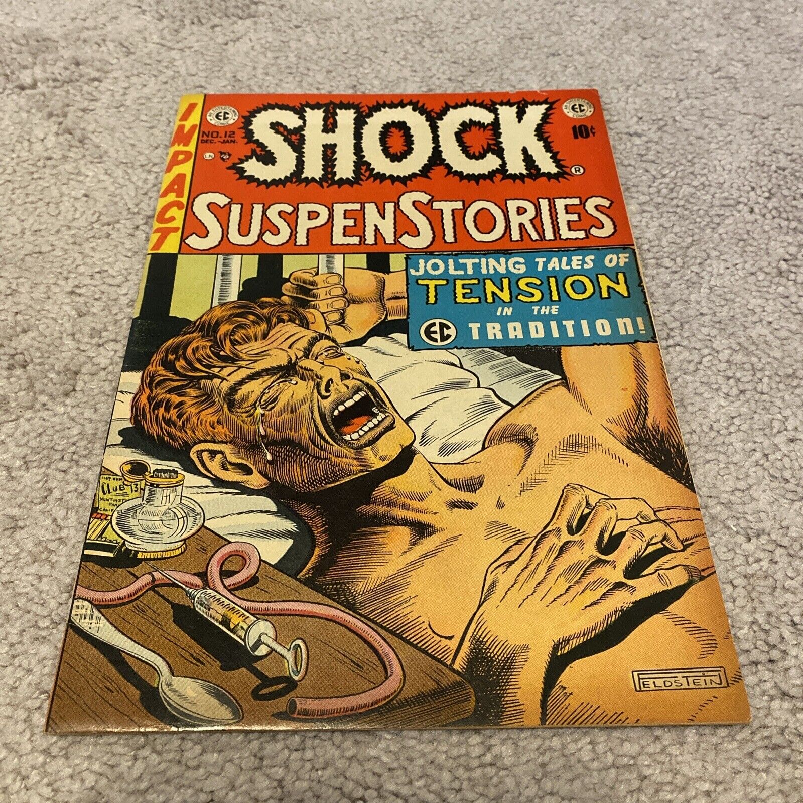 Shock Suspenstories #12 (1953) Classic EC Comics Story & Cover  See Pics