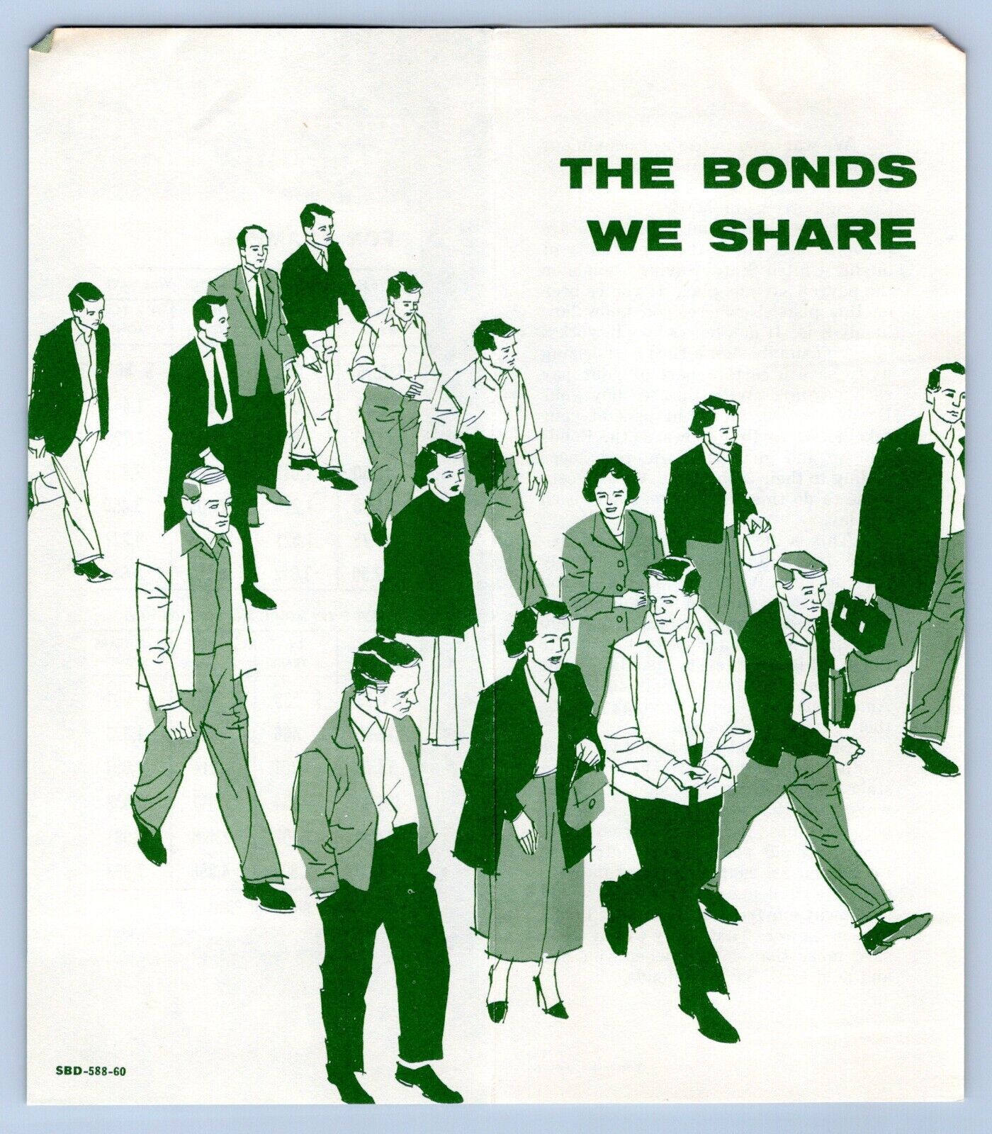 1960s United States Savings Bonds Informational Brochure - The Bonds We Share