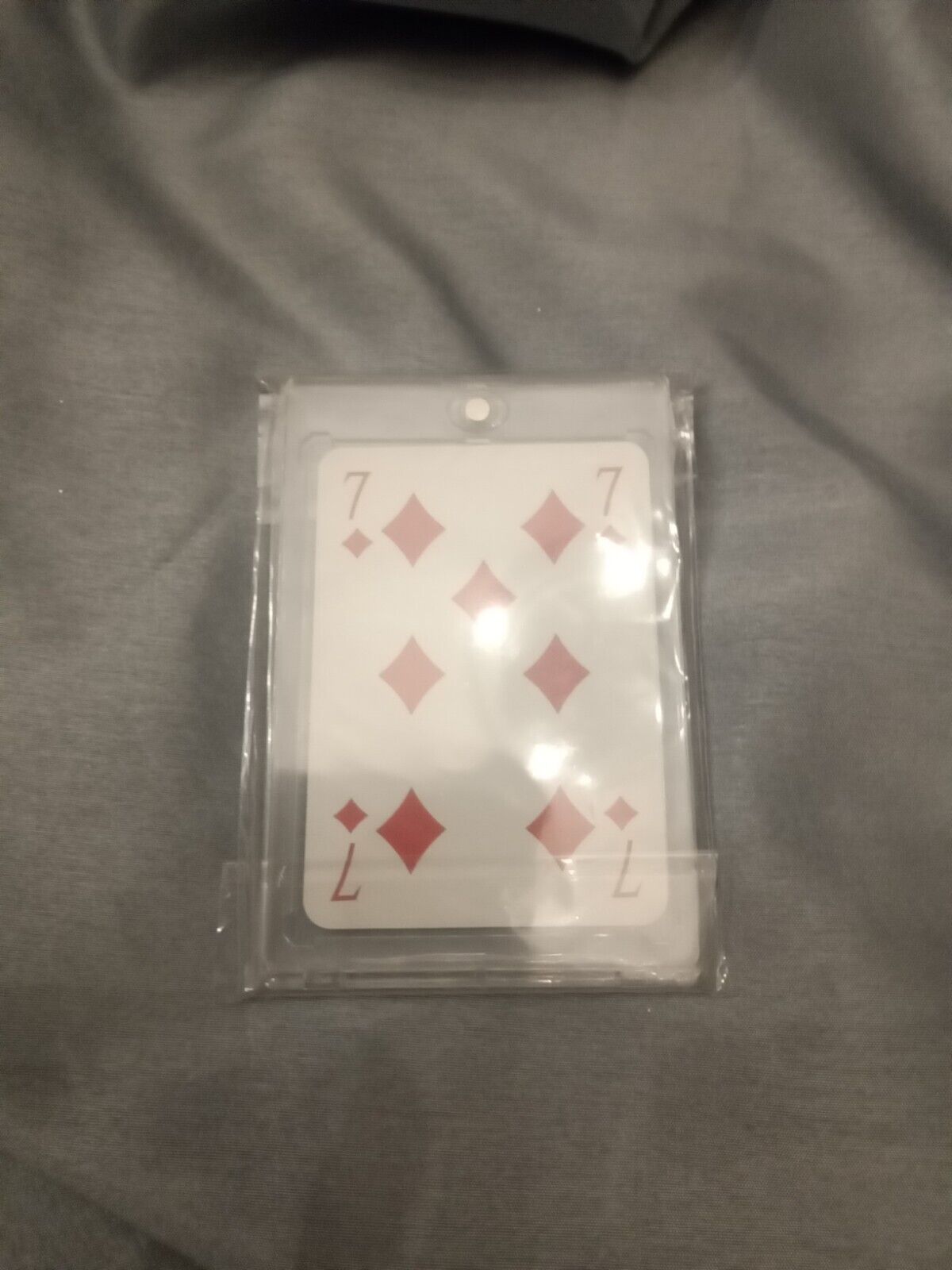 Gucci Vintage Playing Card 7 of Diamonds with COA