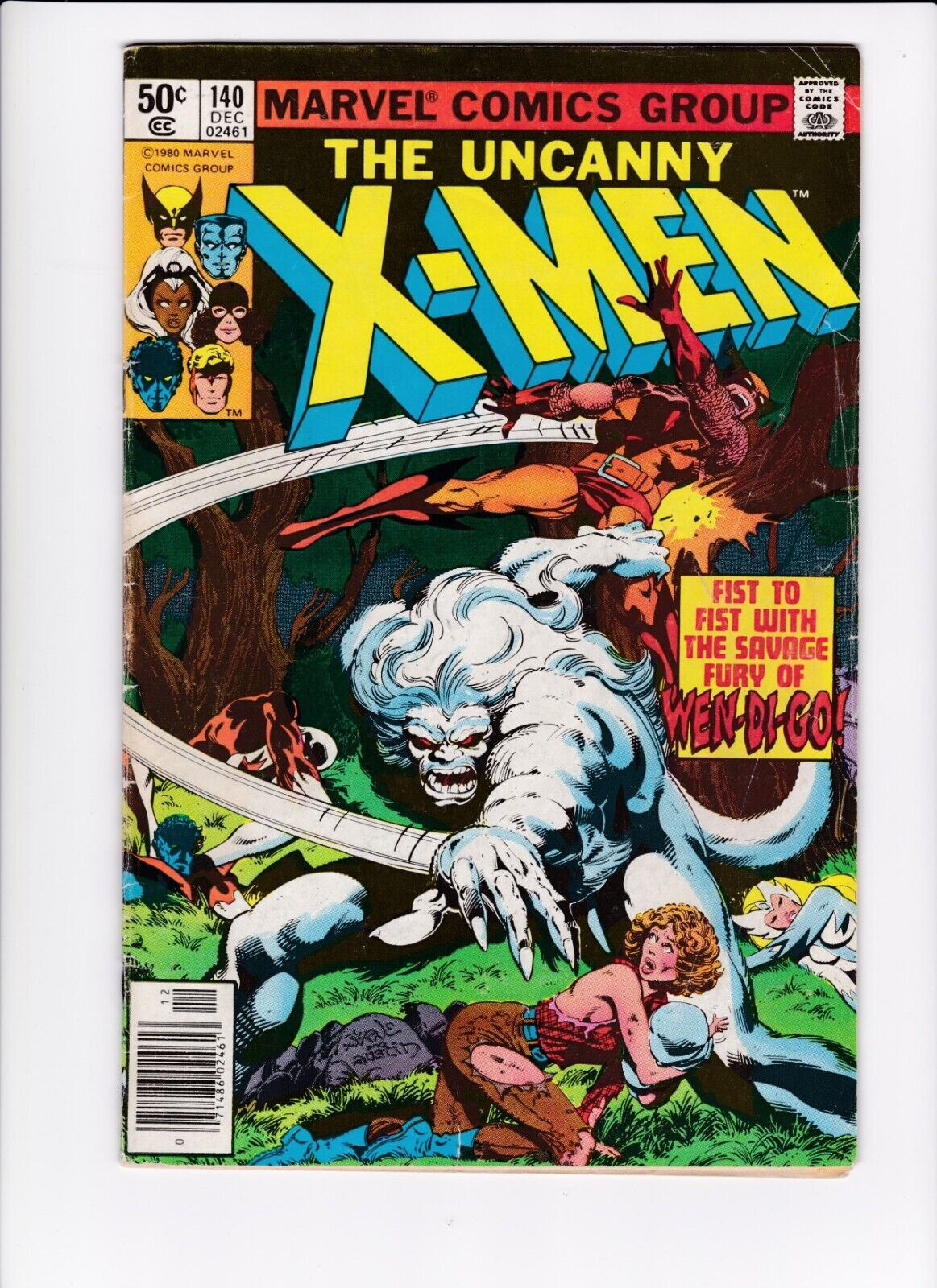 Marvel Uncanny X-Men #140 1980 3.0 Good/Very Good 