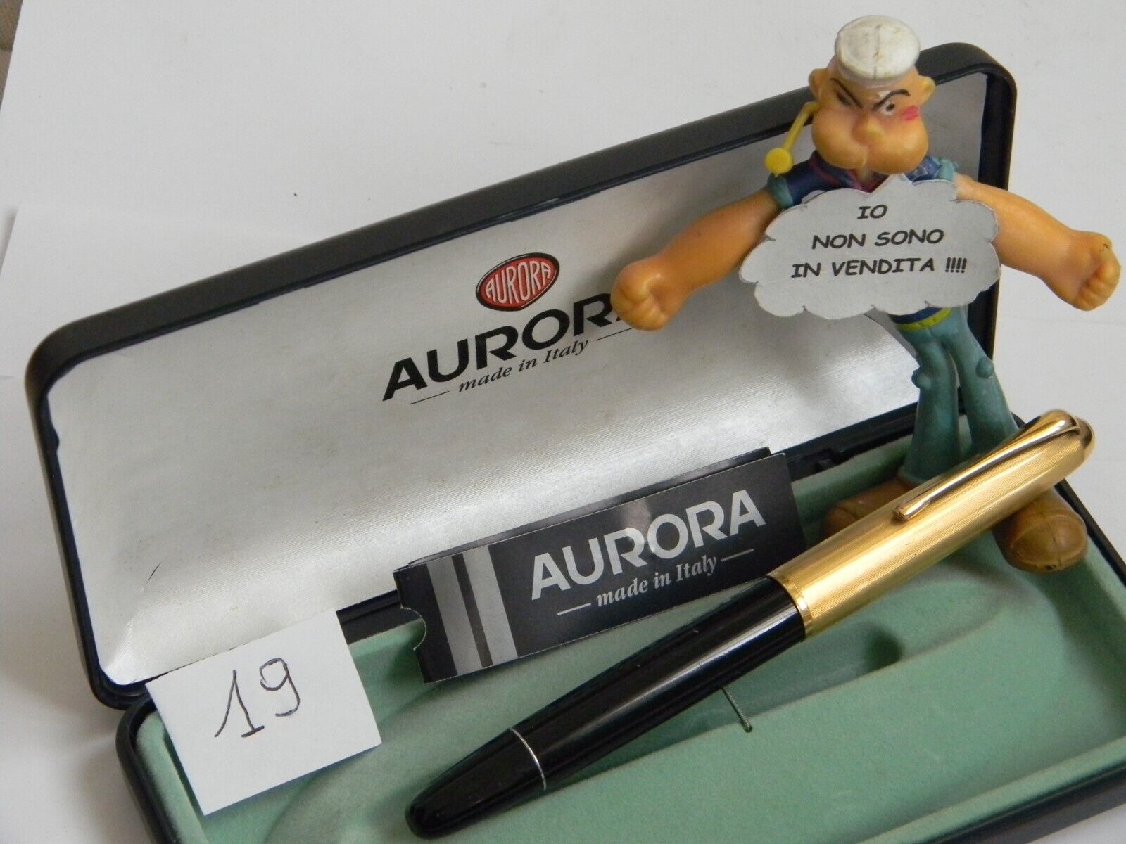 19)AURORA 88K VINTAGE FROM 1956s\' FOUNTAINPEN USED