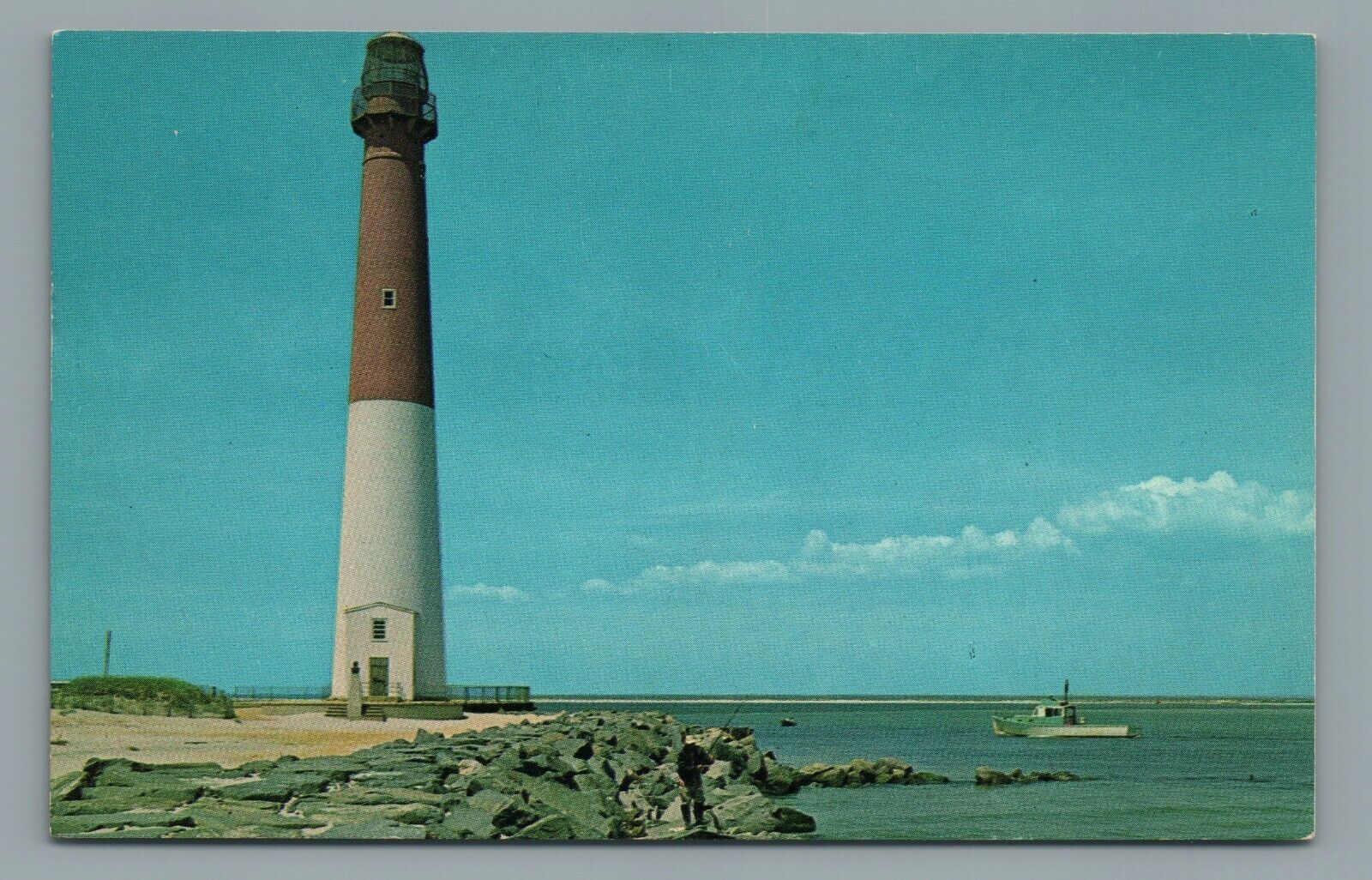 Historic Barnegat Lighthouse State Park, Ocean County, New Jersey Postcard
