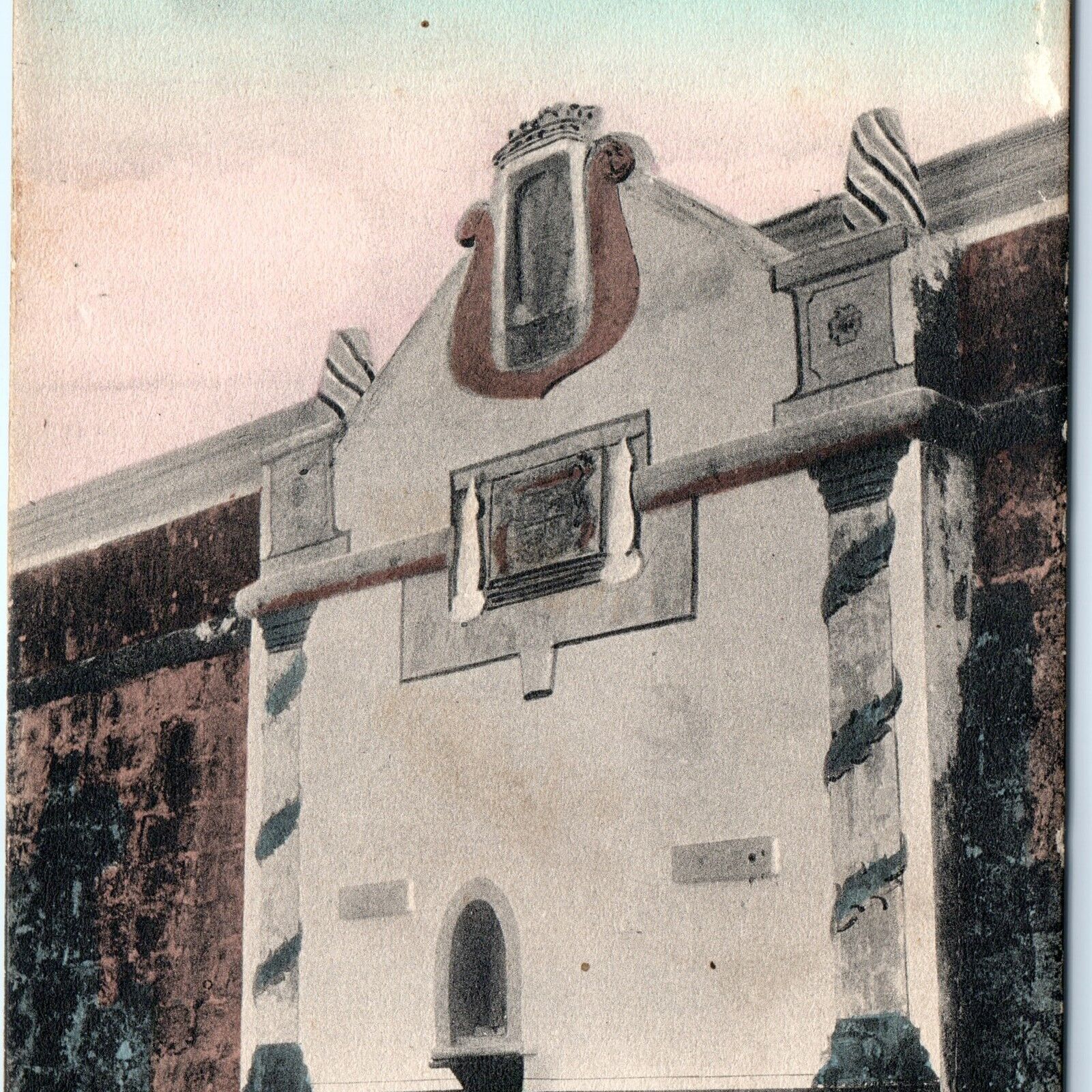 1910s Zamboanga City Philippines Fort Pilar Shrine Burr McIntosh Zambooanga A153