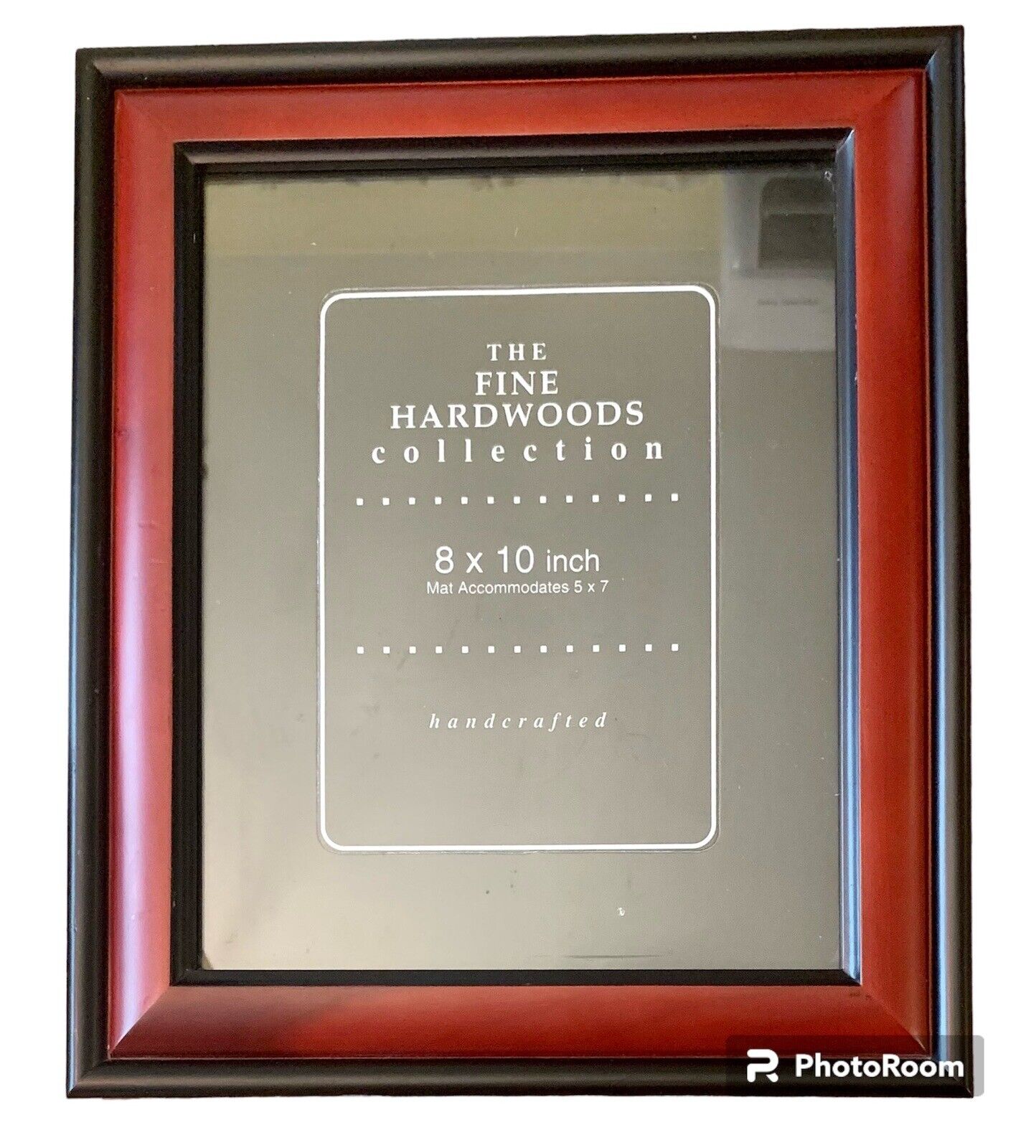 Vintage Fine Hardwoods Collection Photo Art Beveled Wood Frame Handcrafted 8x10