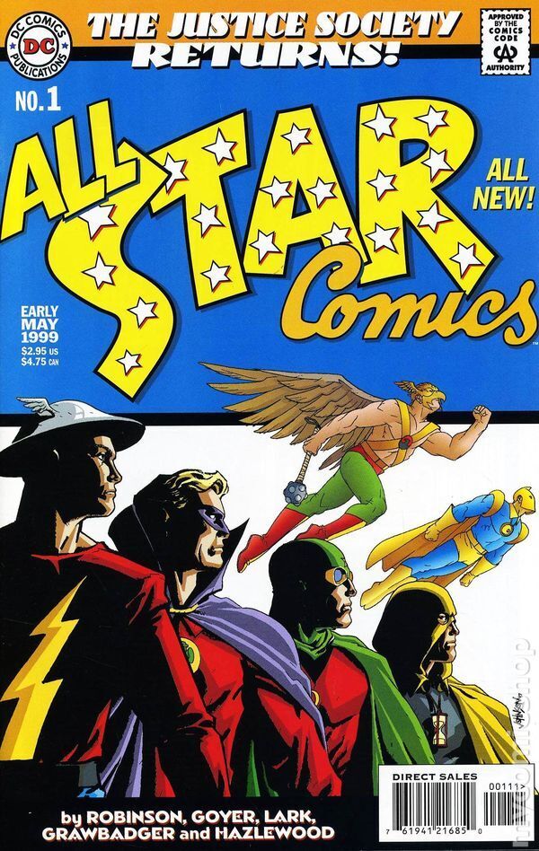 All Star Comics #1 VF 1999 Stock Image