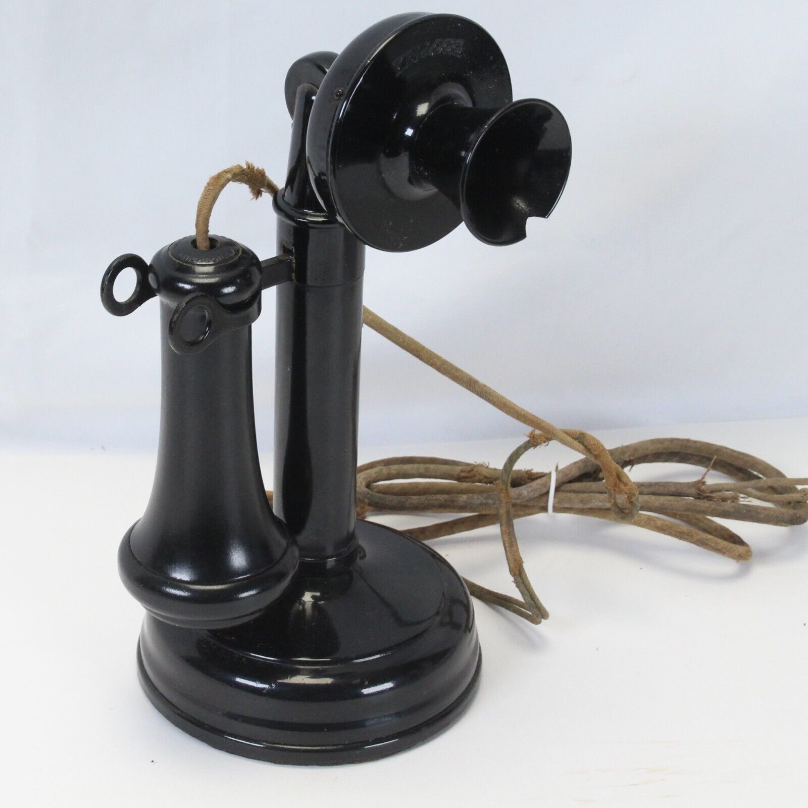 Kellogg S&S Co Black Candlestick Telephone Phone Patent 1908