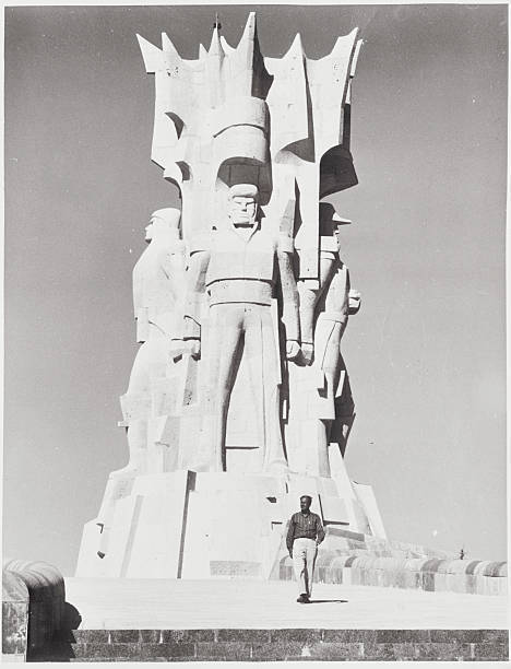 Dolores Hidalgo Mexico Symbol Freedom This massive modernistic- 1961 Old Photo