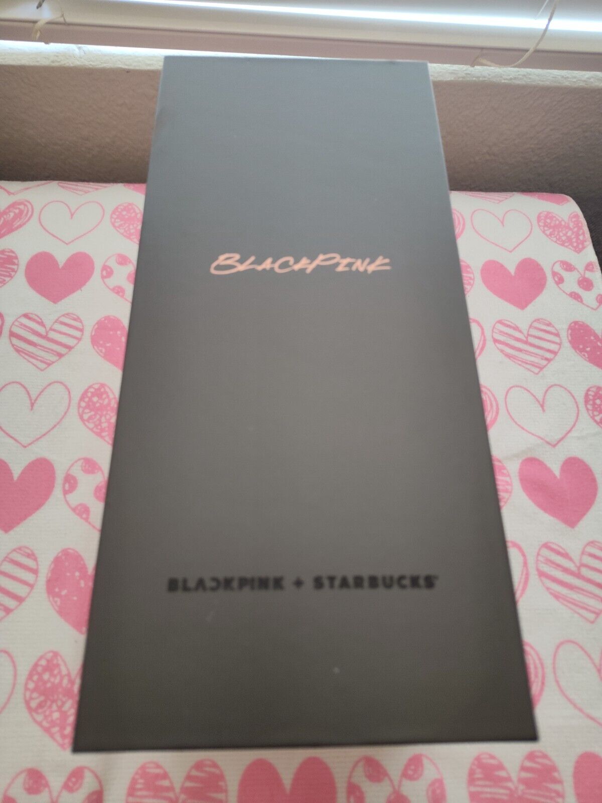 Starbucks 2023 New Korea SS Blackpink Tumbler Rhinestone Cold Cup +Gift Box 16oz