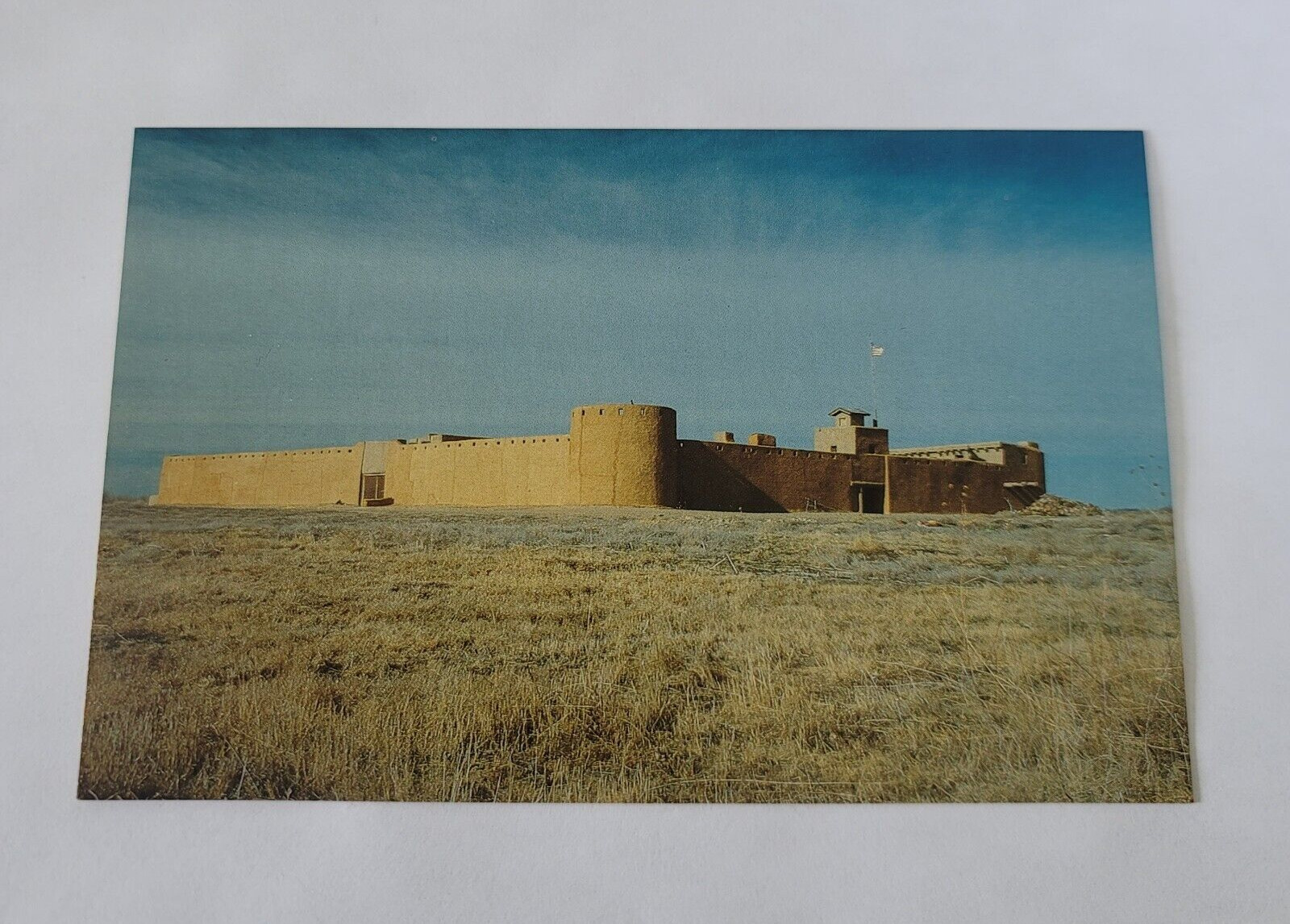 Vintage 1987 Postcard Bent\'s Old Fort National Historic Site-Adobe Trading Post