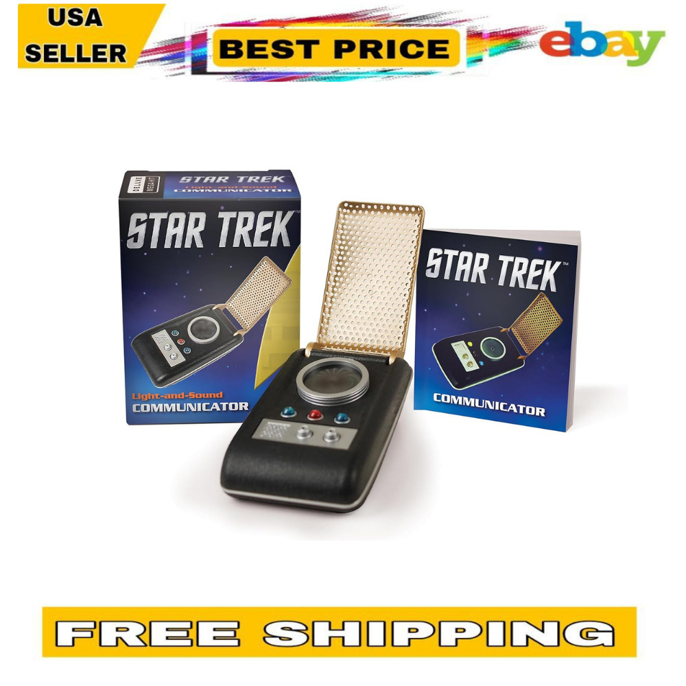 Star Trek WB Light Sound Communicator: Sci-Fi Collectible Prop