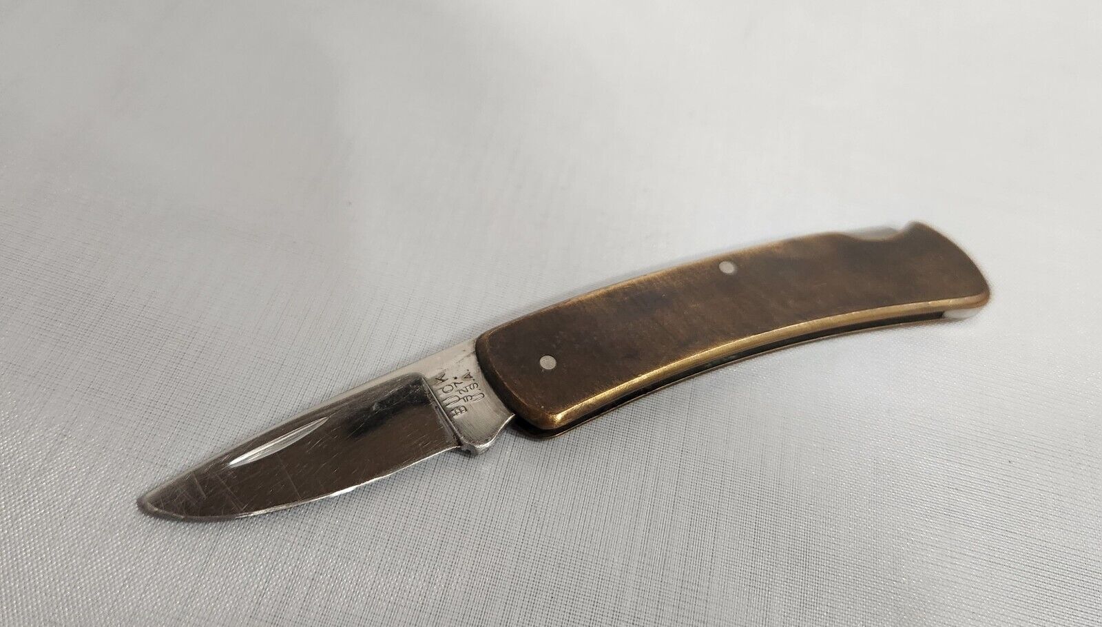 Vintage Buck 527 Lockback Folding Pocket Knife