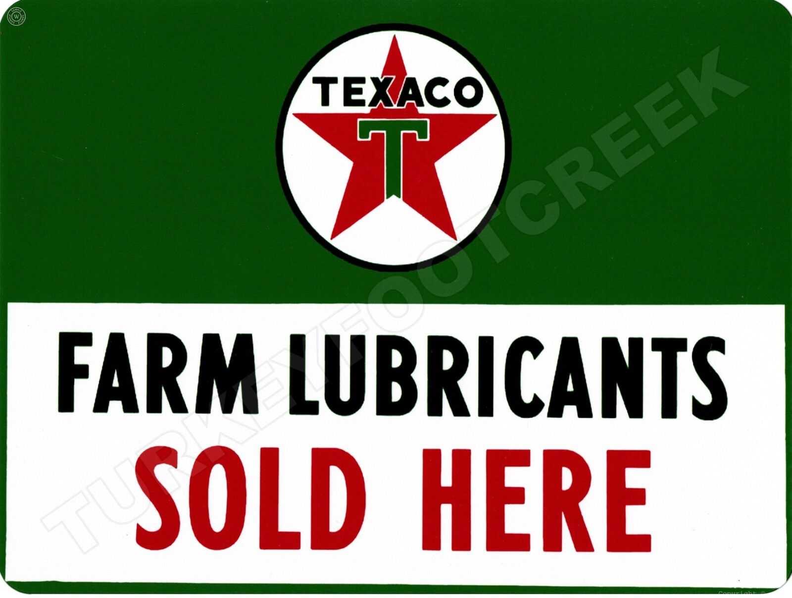 Texaco Farm Lubricants Sold Here 9\