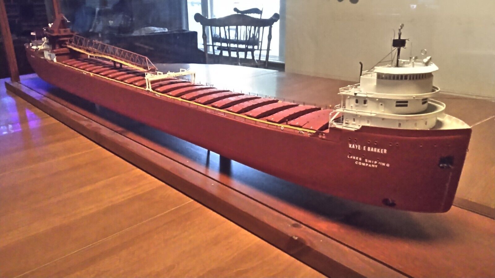 great lakes freighter model KAYE E BARKER