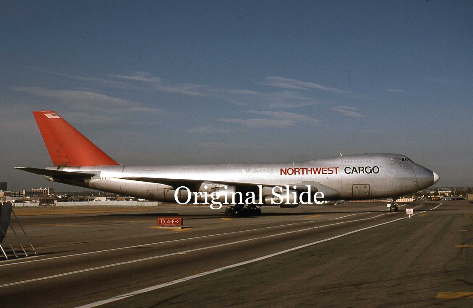 Aircraft Slide - Northwest Orient Cargo B.747 N618US    (B074)