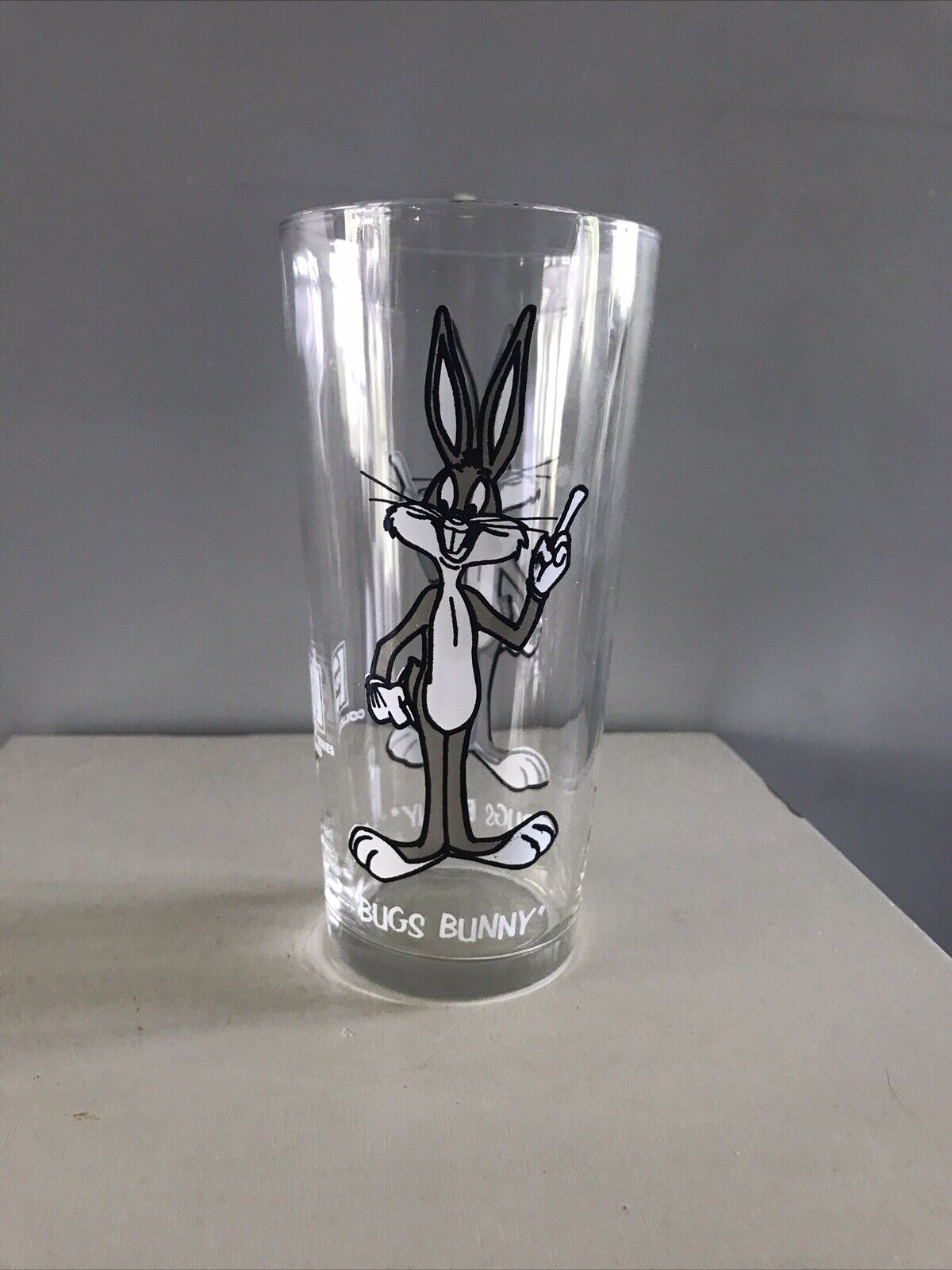 Vintage 1973 Looney Tunes Bugs Bunny Warner Bros Pepsi Collector Series Glass