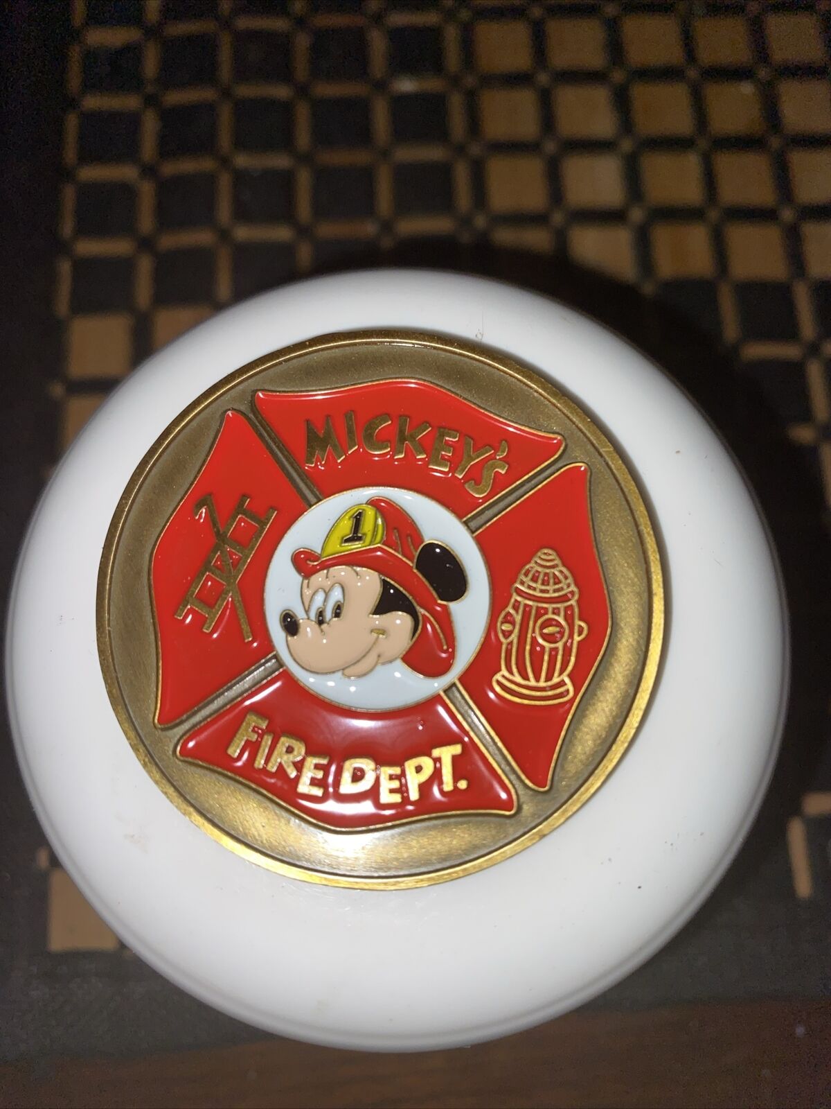 Mickey's Fire Department Disney Mickey Mouse Collectible Challenge Coin 